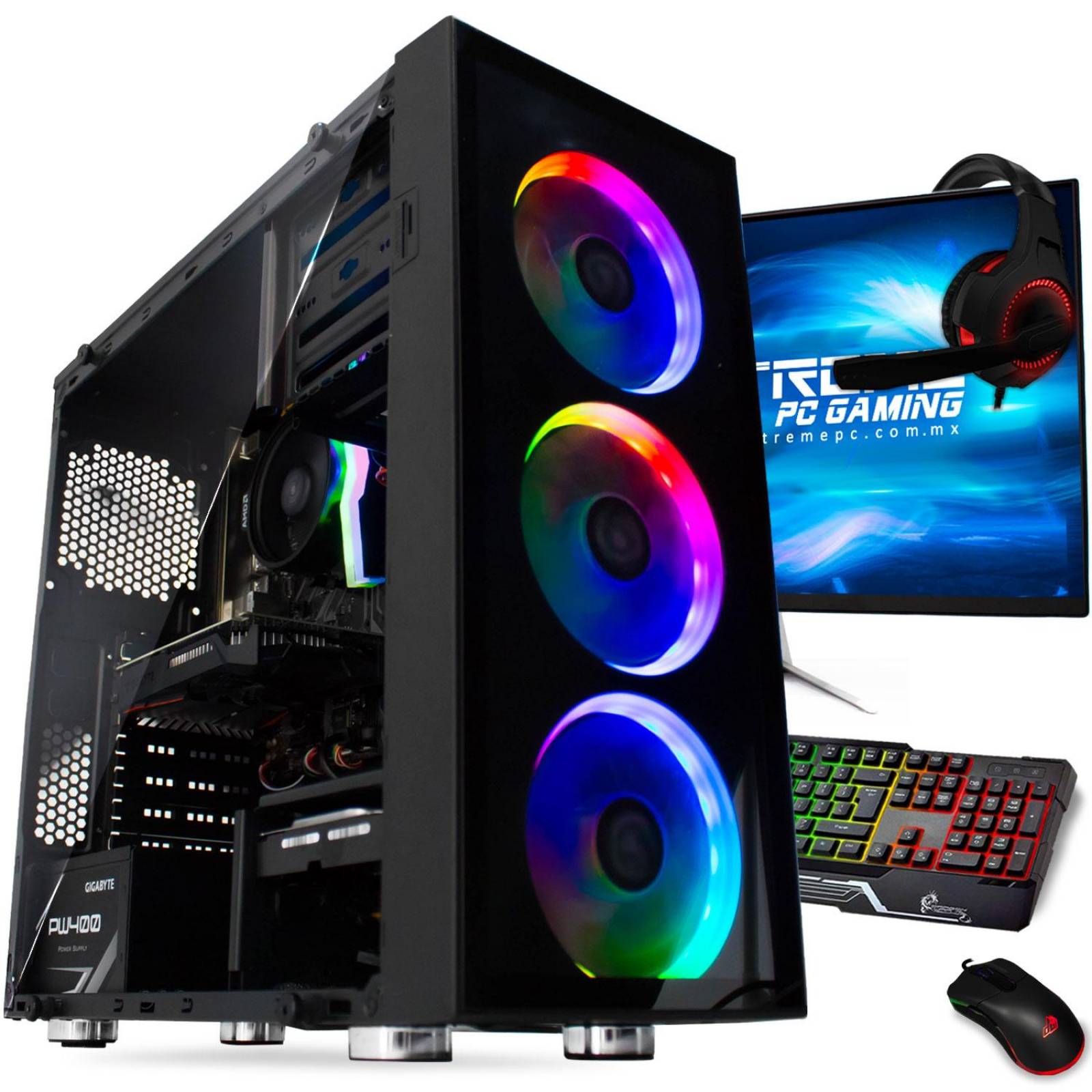 PC Gamer GTX 1050 Ti, Intel I5-9400T, 16 Go RAM, 1 To, Kolink, Occasion
