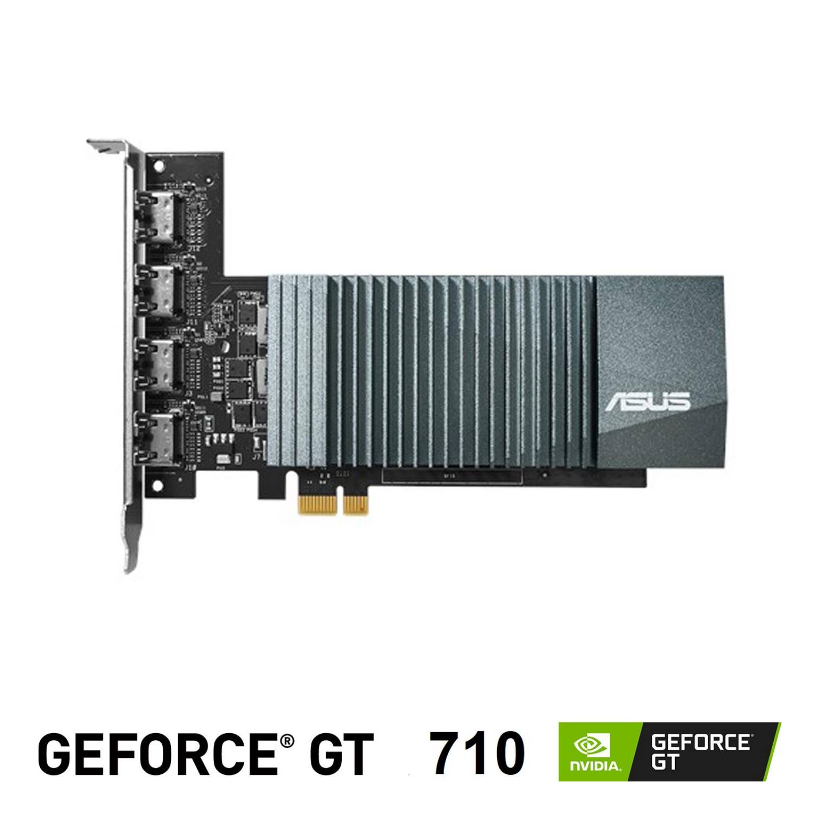 Tarjeta de Video ASUS GeForce GT 710 2GB GDDR5 GT710-4H-SL-2GD5