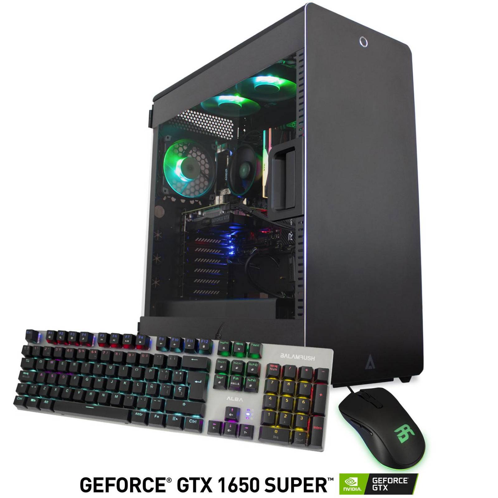 Xtreme PC Gamer Geforce GTX 1650 Super Ryzen 5 3600 16GB SSD 120GB HDD 2TB RGB 