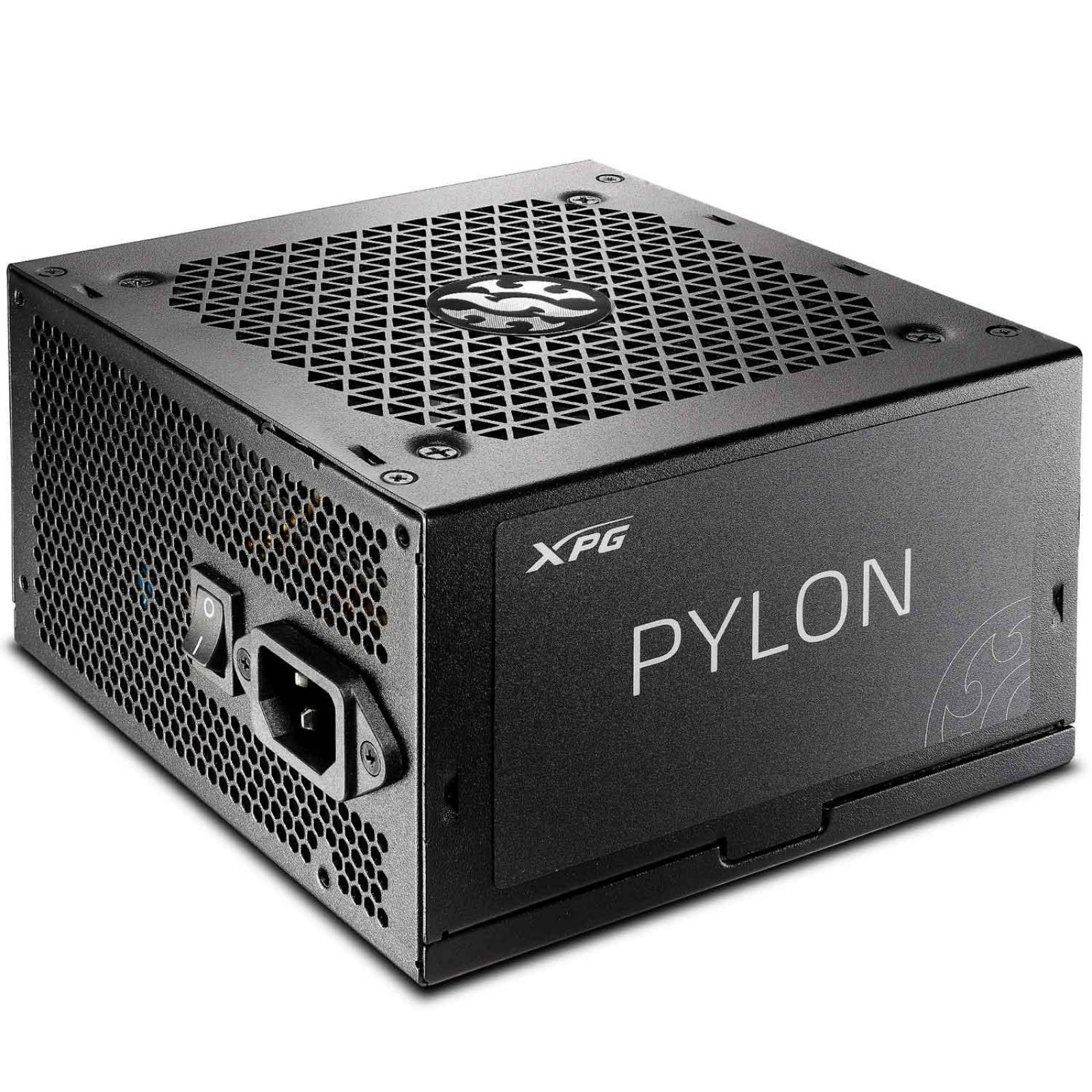 Fuente De Poder PC Gamer XPG PYLON 650W 80 Plus Bronze PYLON650B-BKCUS 