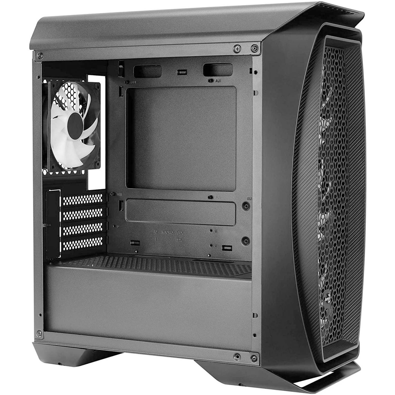 Gabinete Gamer AEROCOOL Aero One Mini Frost Cristal Templado ATX RGB