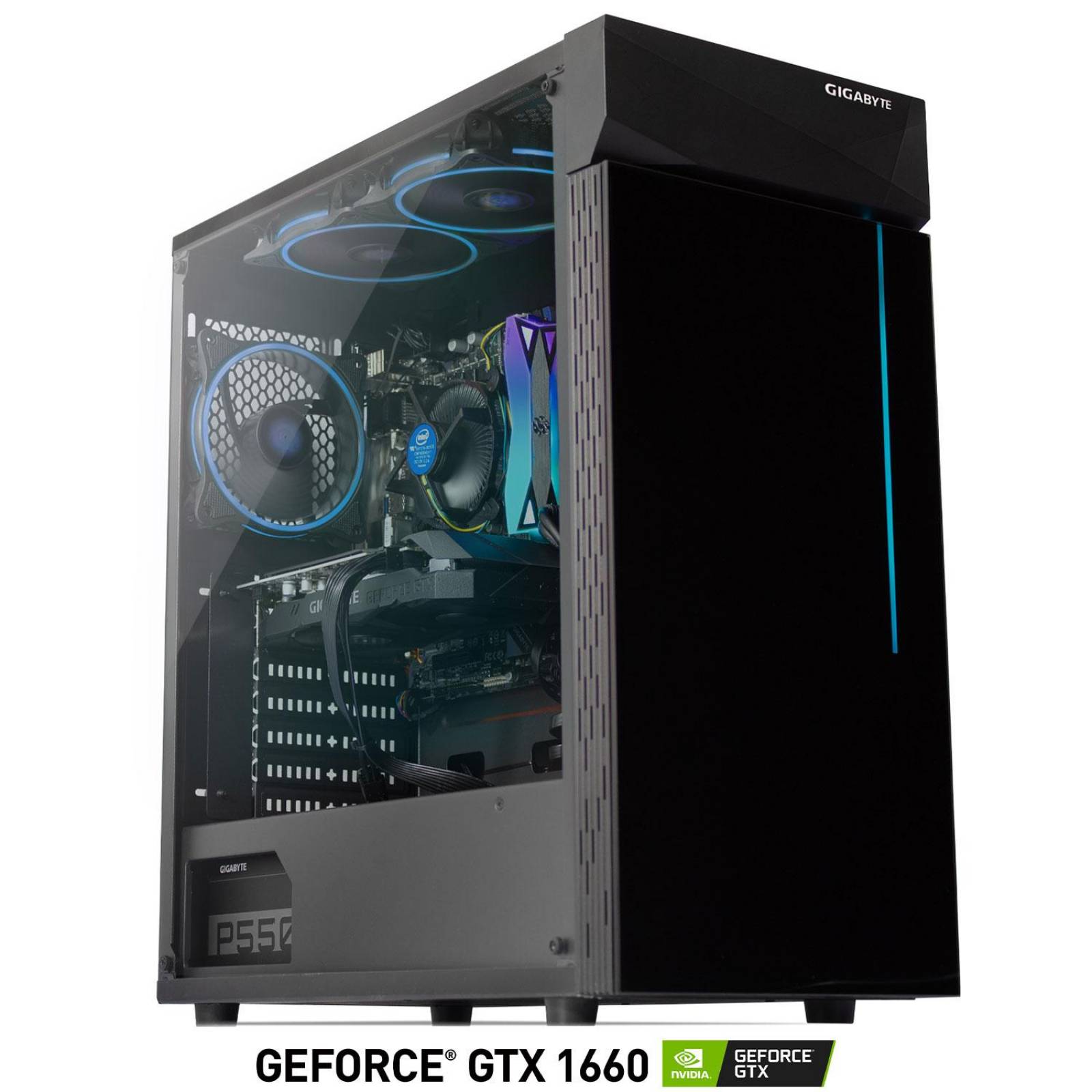 Xtreme PC Gamer Gigabyte Geforce GTX 1660 Core I9 16GB SSD 2TB Monitor 27 