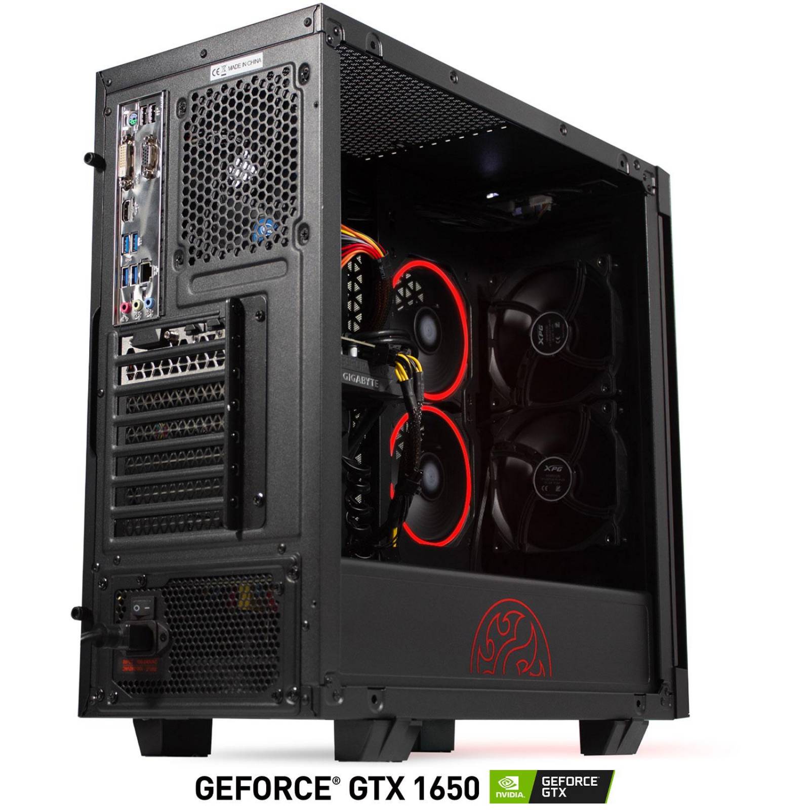 Xtreme PC Gamer XPG Geforce GTX 1650 Core I5 16GB SSD 240GB 1TB WIFI 