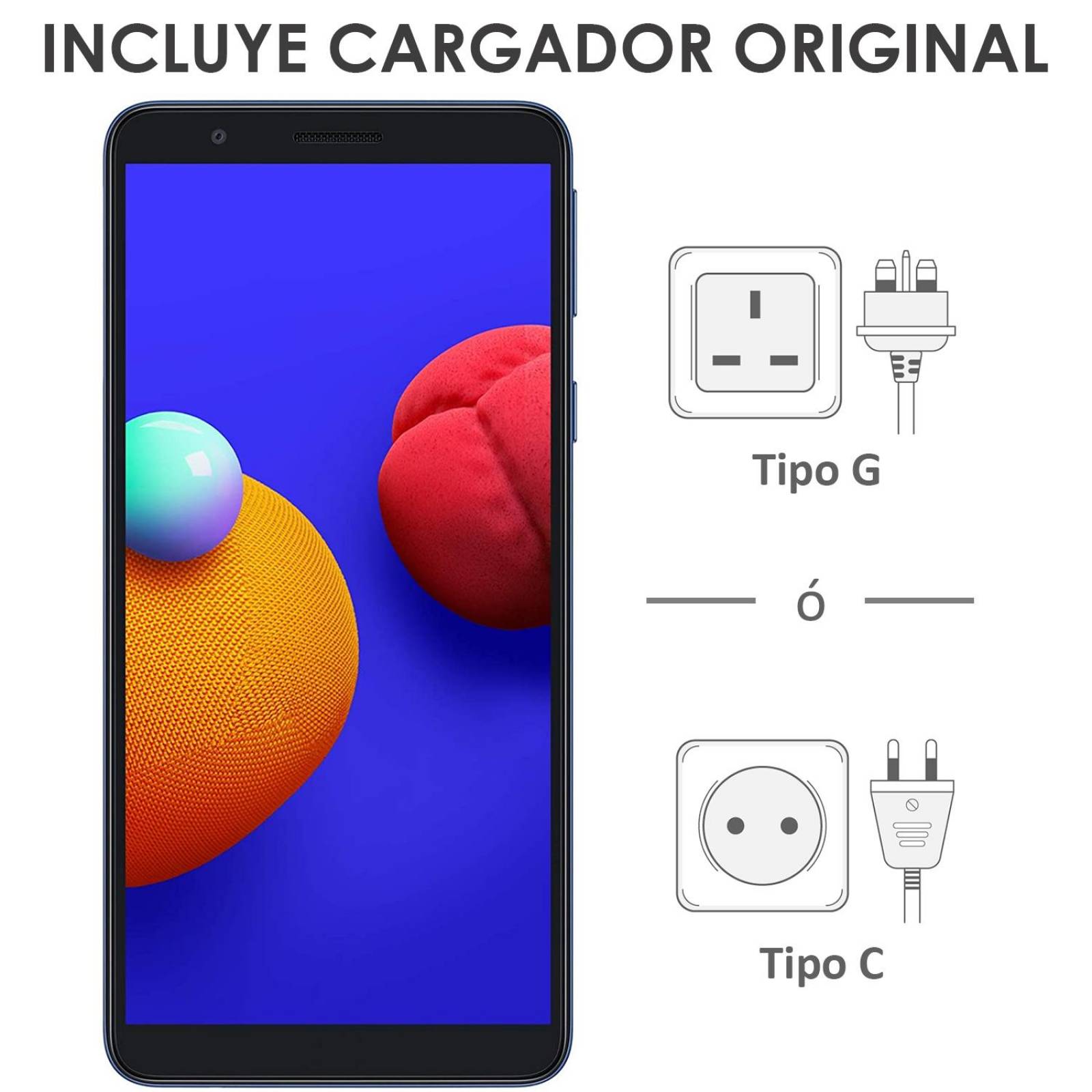 Celular SAMSUNG Galaxy A01 Core 1GB 16GB 5.3" HD+ 8 Mpx Android 10