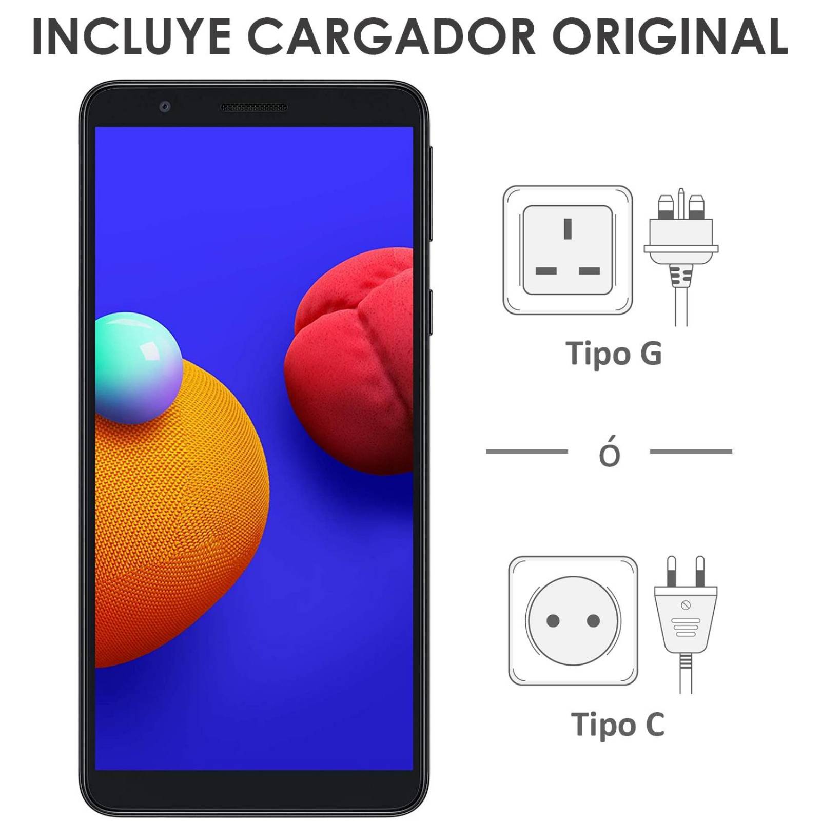 Celular SAMSUNG Galaxy A01 Core 1GB 16GB 5.3" HD+ 8 Mpx Android 10 