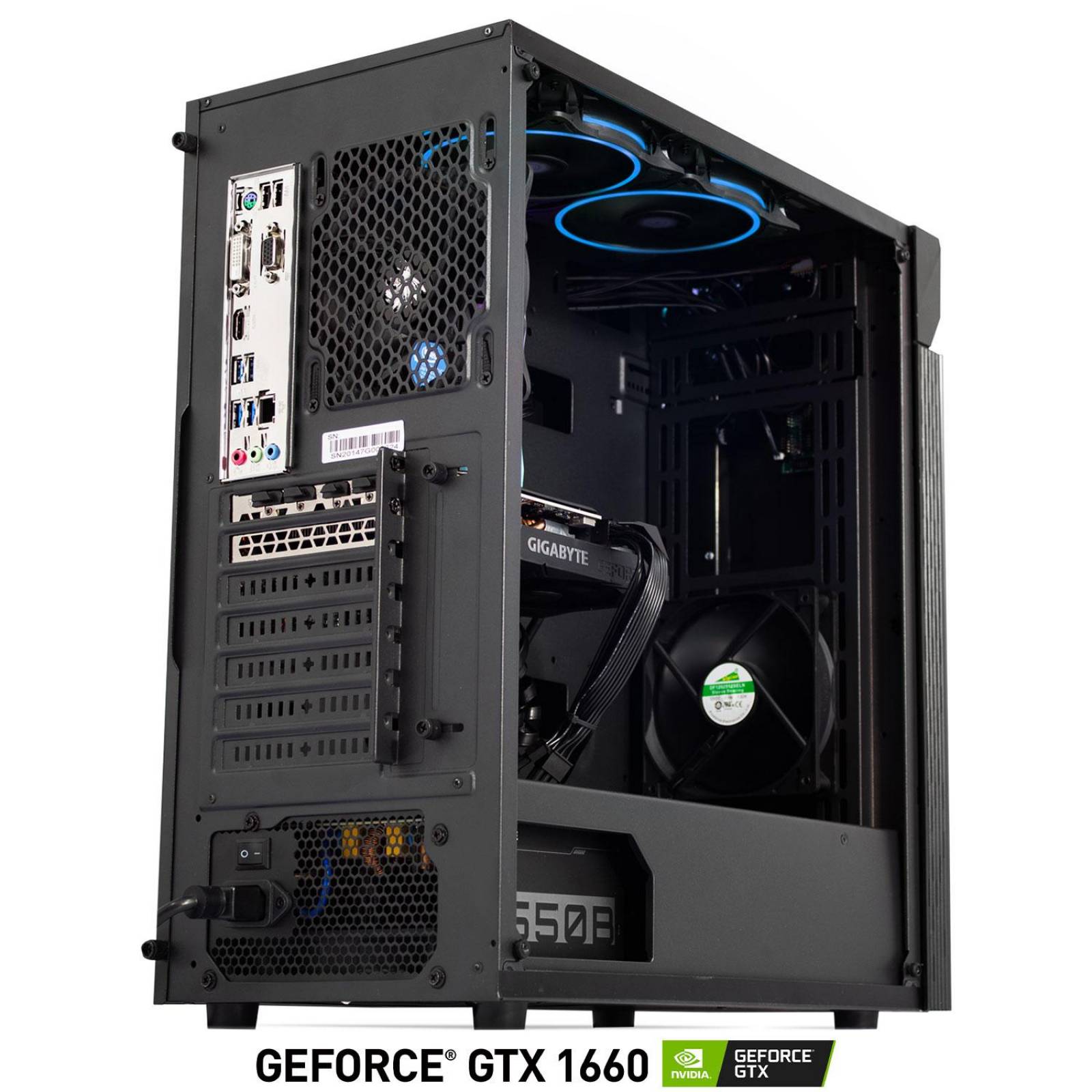 Xtreme PC Gamer Gigabyte Geforce GTX 1660 Core I9 16GB SSD 2TB Monitor 27 