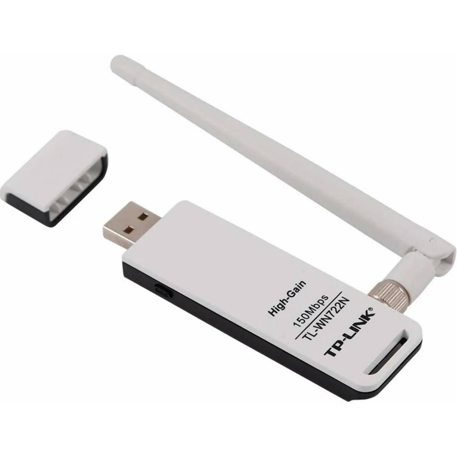 Adaptador Inalámbrico USB TP-LINK TL-WN722N 2.4Ghz 802.11n 150Mbps 