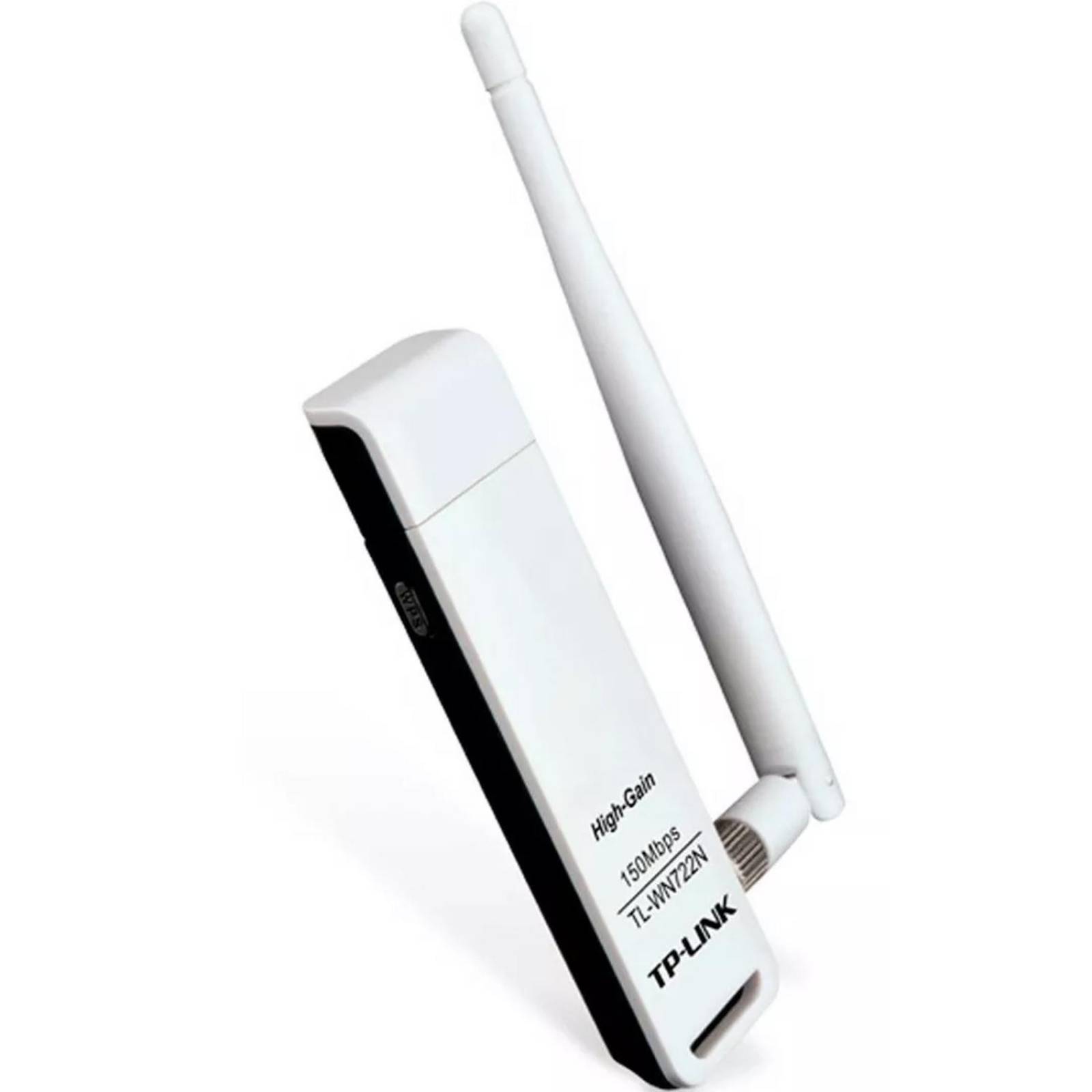 Adaptador Inalámbrico USB TP-LINK TL-WN722N 2.4Ghz 802.11n 150Mbps 