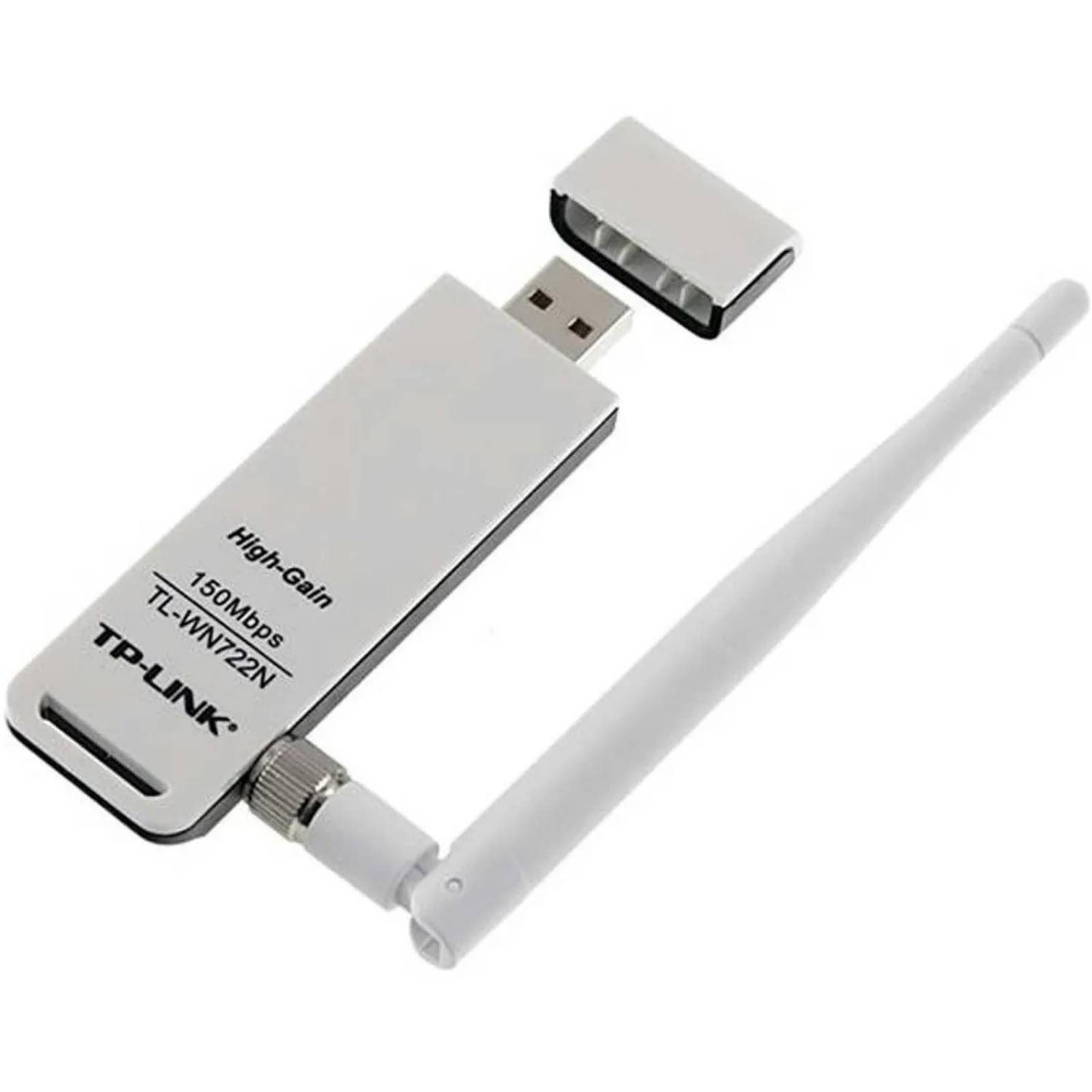 Adaptador Inalámbrico USB TP-LINK TL-WN722N 2.4Ghz 802.11n 150Mbps 
