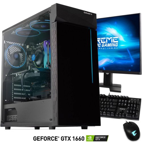 Xtreme PC Gamer Gigabyte Geforce GTX 1660 Intel Core I9 16GB SSD 240GB HDD 2TB Monitor 27 