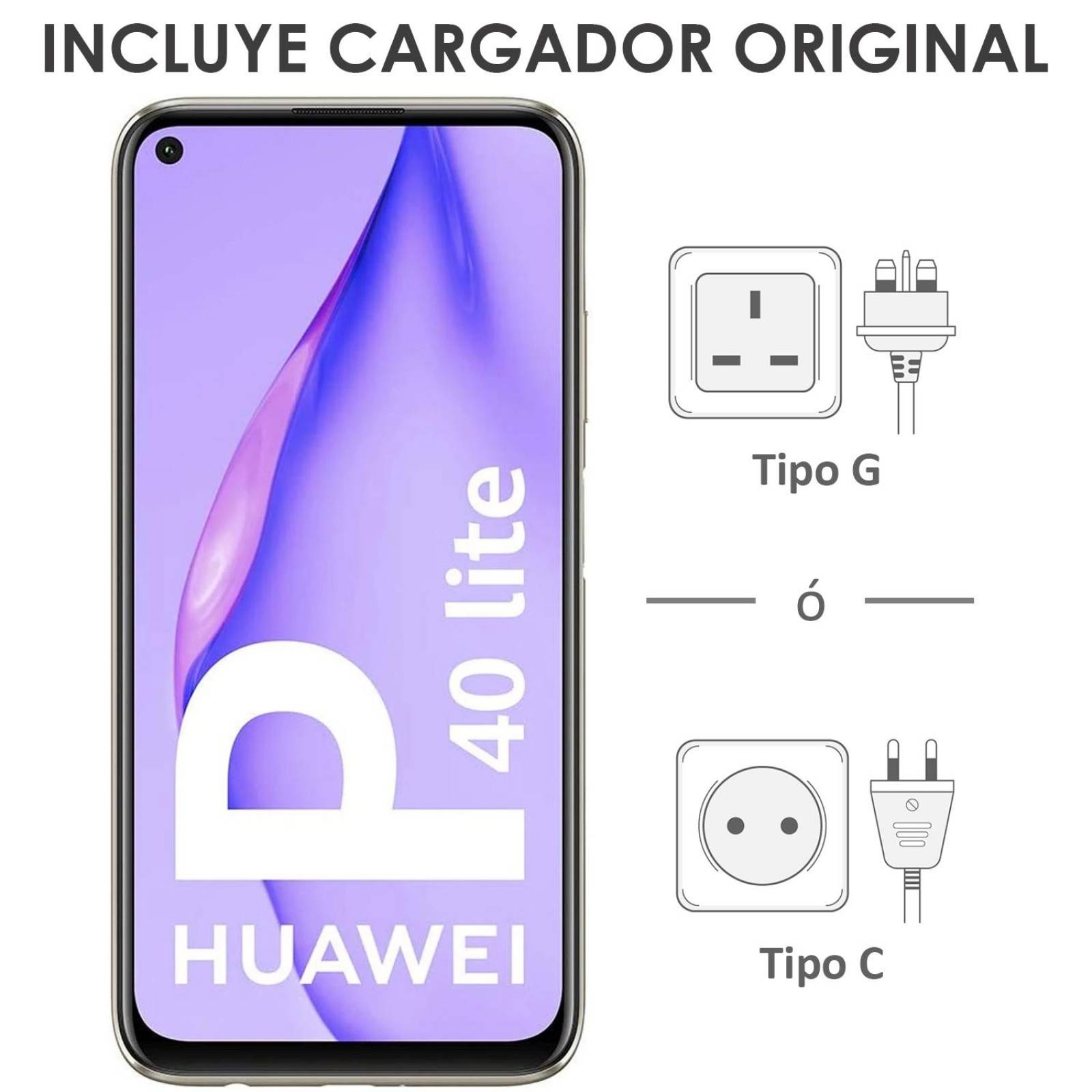 Celular HUAWEI P40 Lite 6GB 128GB Octa Core Rosa Europeo Nuevo 