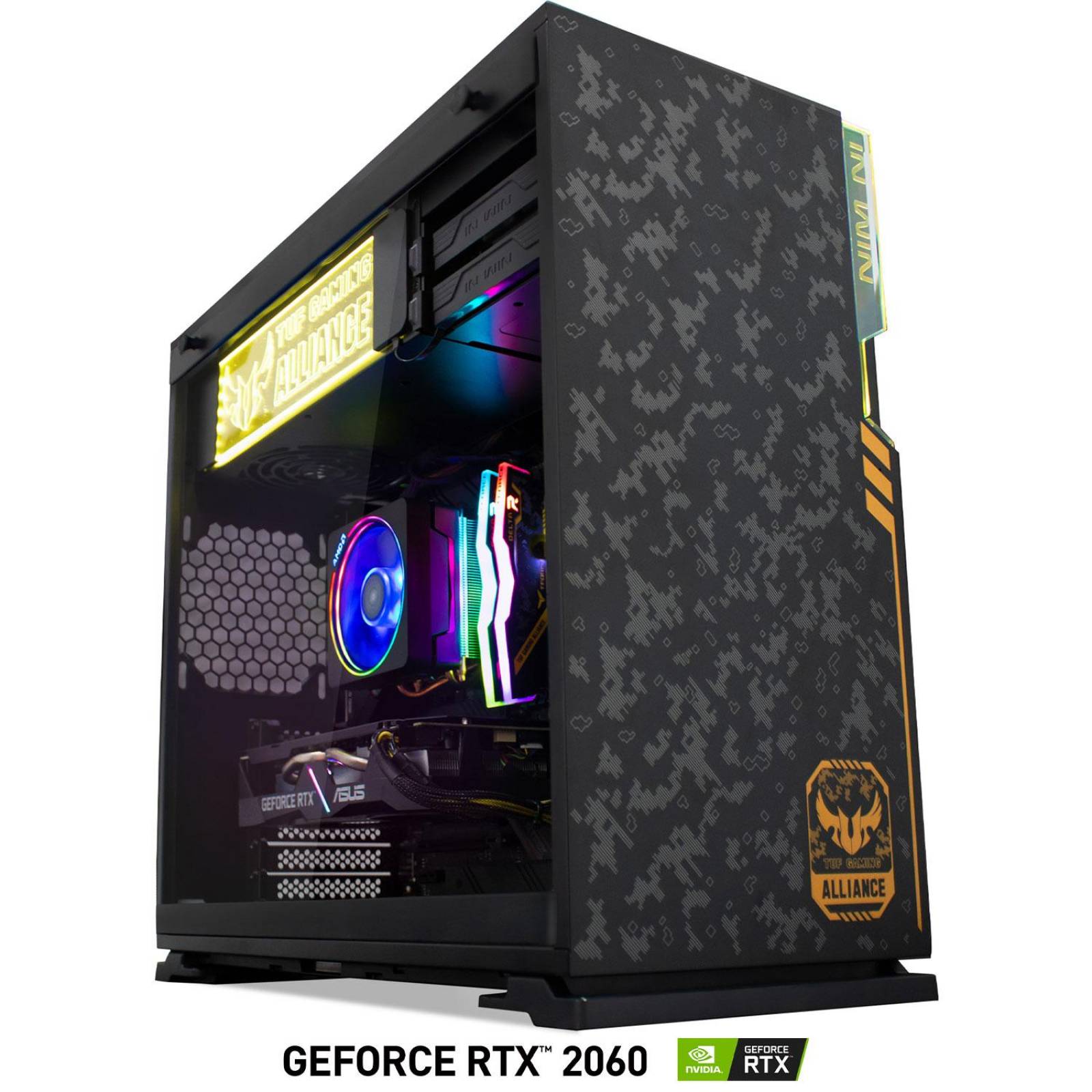 Xtreme PC Gamer TUF Geforce RTX 2060 Ryzen 7 3700X 16GB 480GB SSD 1TB WIFI 