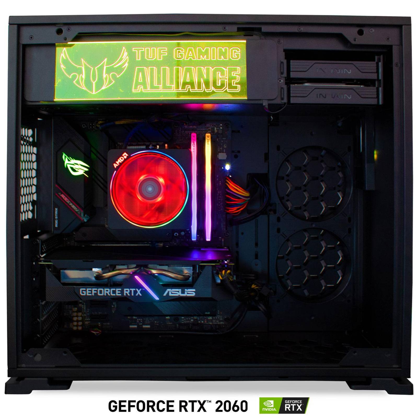 Xtreme PC Gamer TUF Geforce RTX 2060 Ryzen 7 3700X 16GB 480GB SSD 1TB WIFI 
