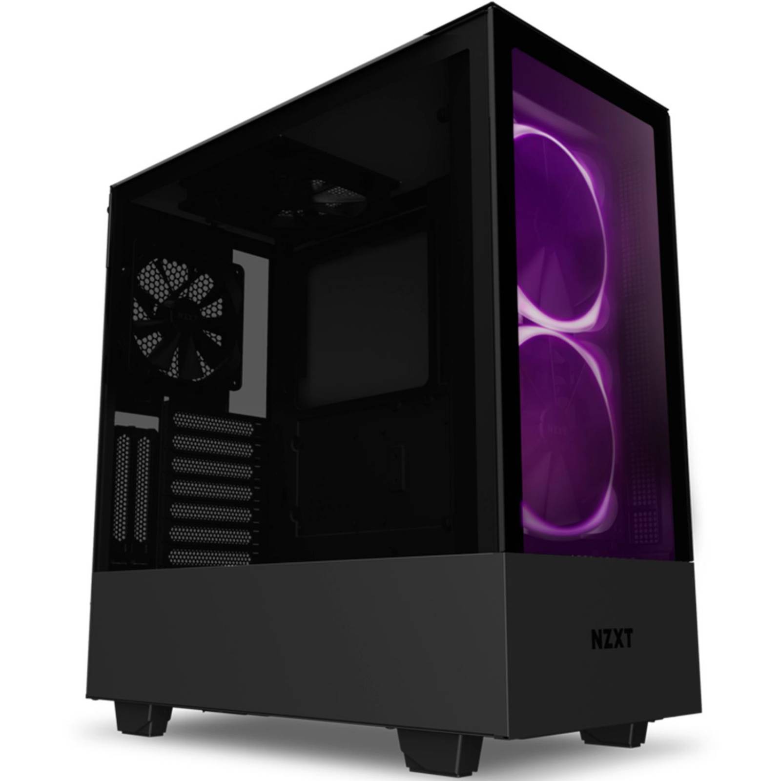 Gabinete Gamer NZXT H510 Elite RGB Cristal Templado CA-H510E-B1 