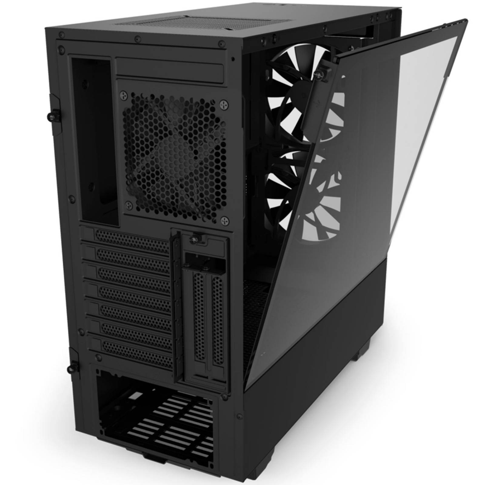 Gabinete Gamer NZXT H510 Elite RGB Cristal Templado CA-H510E-B1 