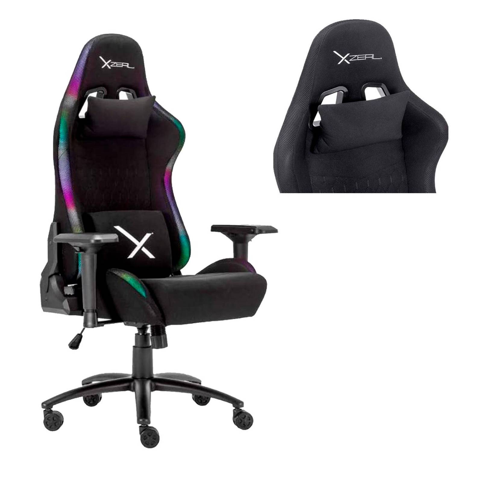 Kit Silla Gamer XZEAL Ergonomica Reclinable RGB + Power Bank
