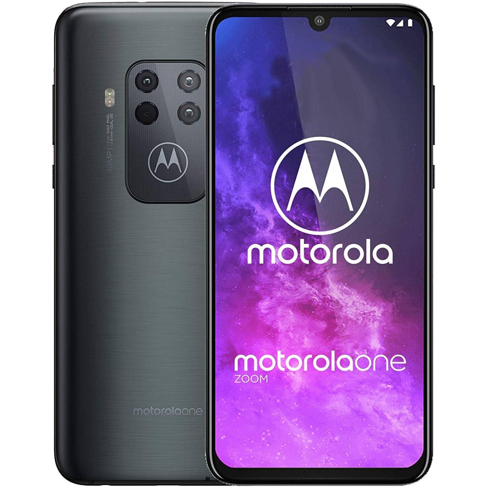 Celular MOTOROLA One Zoom 4GB 128GB 6.4" FHD+ 4 Camaras 48Mpx 