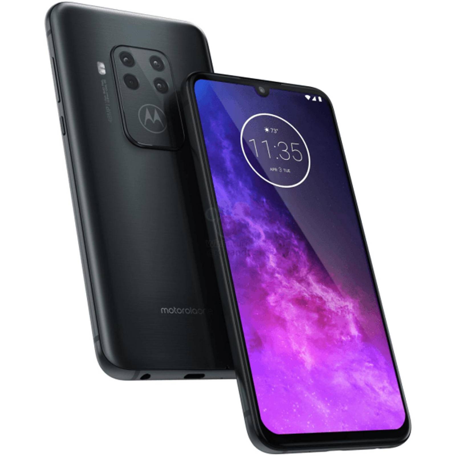 Celular MOTOROLA One Zoom 4GB 128GB 6.4" FHD+ 4 Camaras 48Mpx 