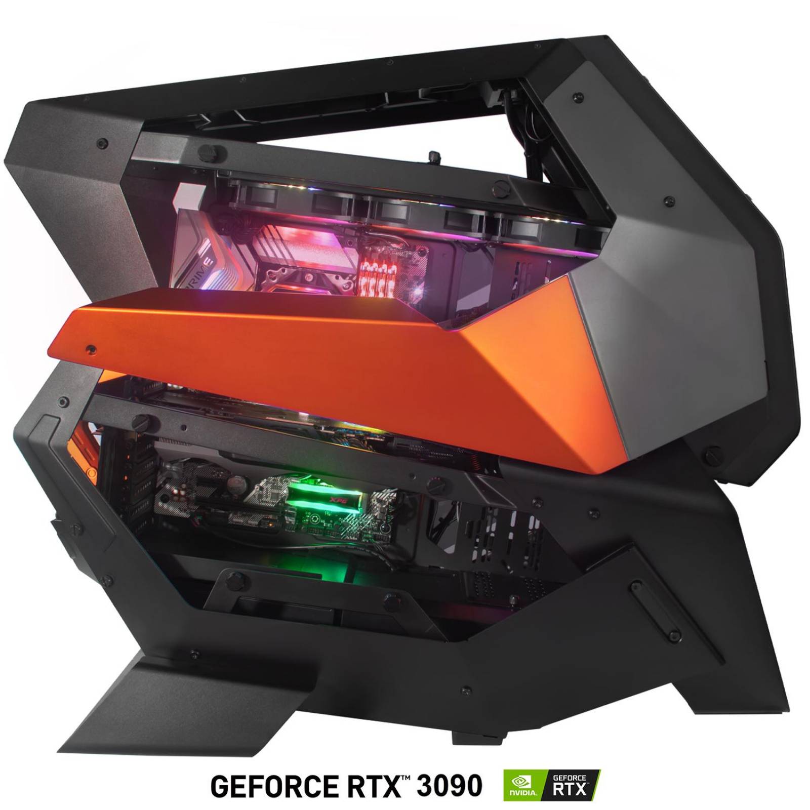 Xtreme PC Gamer Geforce RTX 3090 Trinity Core I9 32GB SSD 2TB Sistema Liquido 