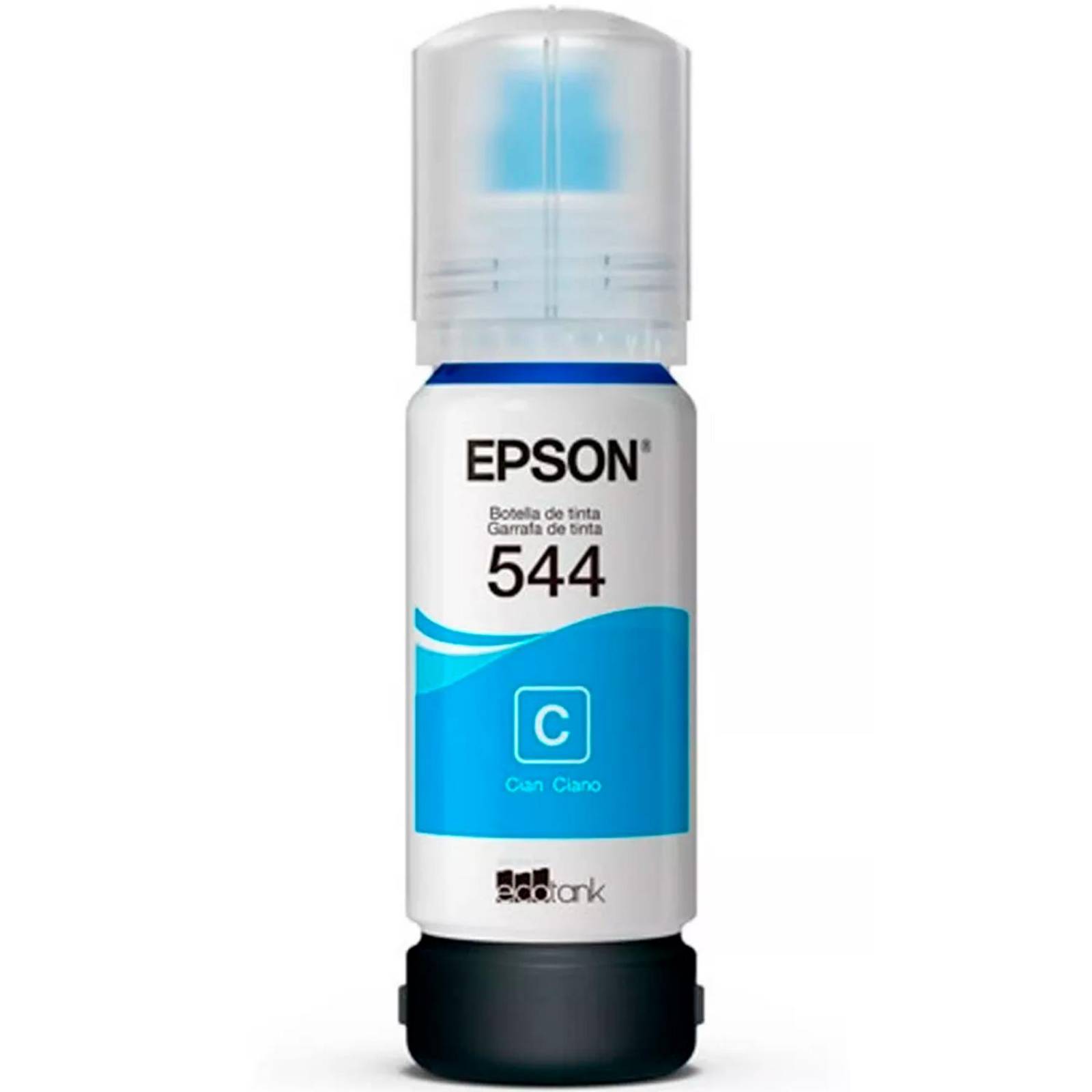 Botella Tinta EPSON T544 L1110 L3110 L3150 L5190 Cyan 70ml T544220-AL 