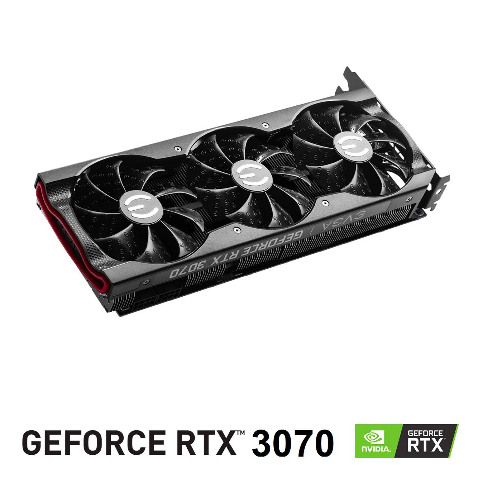 Tarjeta de Video EVGA Geforce RTX 3070 XC3 Black Gaming 8GB GDDR6 ARGB 08G-P5-3751-KR