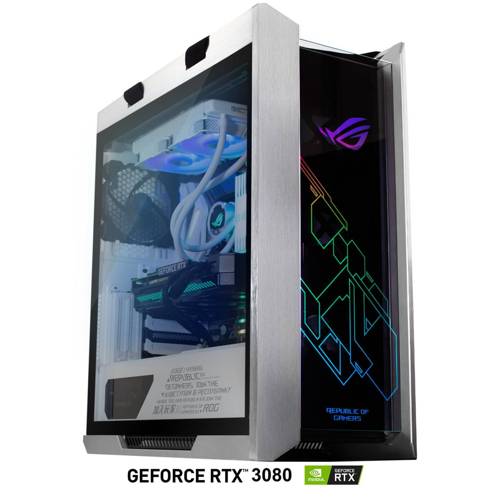 Xtreme PC Gamer PBA ROG Geforce RTX 3080 Intel Core I9 10900KF 32GB SSD 2TB Sistema Liquido 