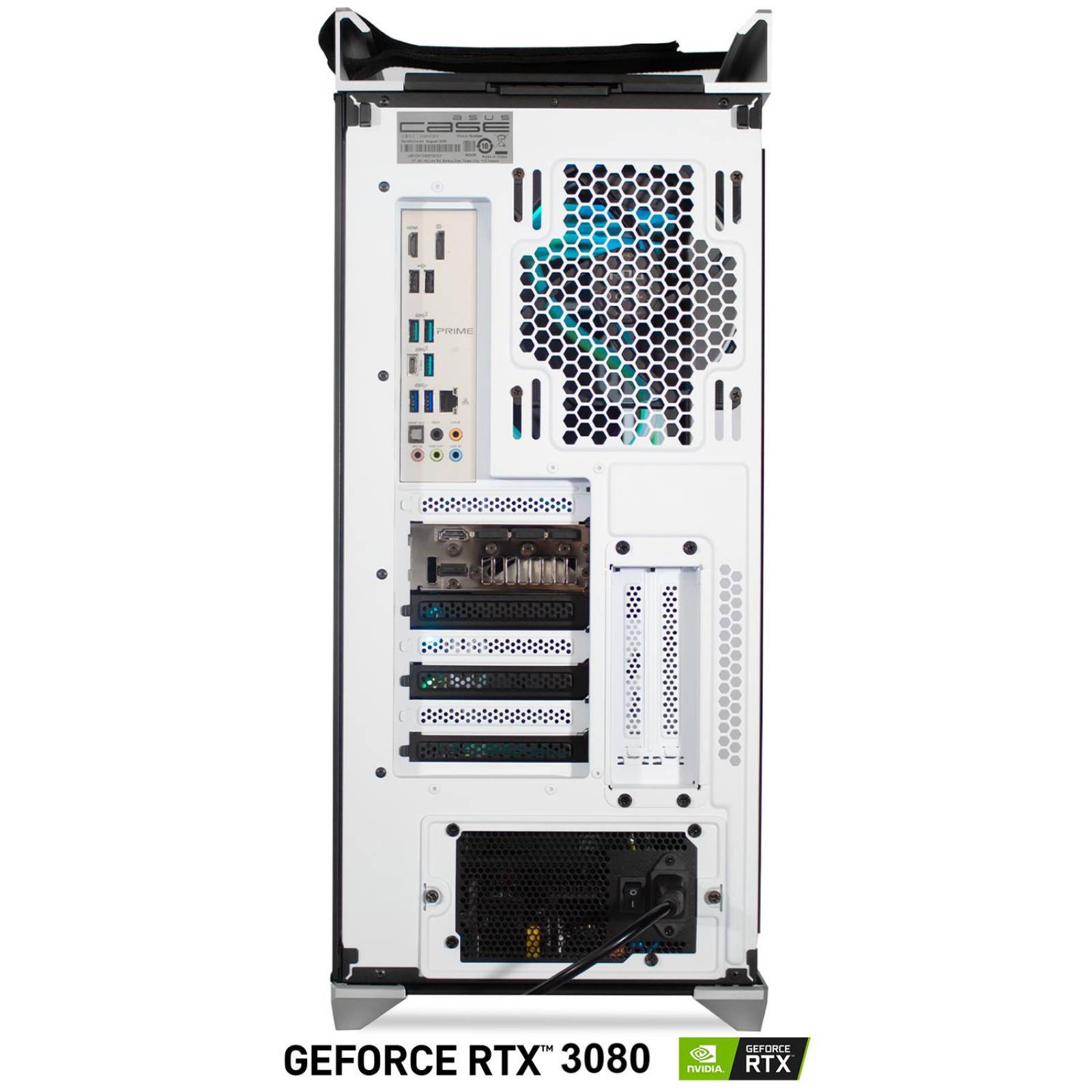 Xtreme PC Gamer PBA ROG Geforce RTX 3080 Intel Core I9 10900KF 32GB SSD 2TB Sistema Liquido 