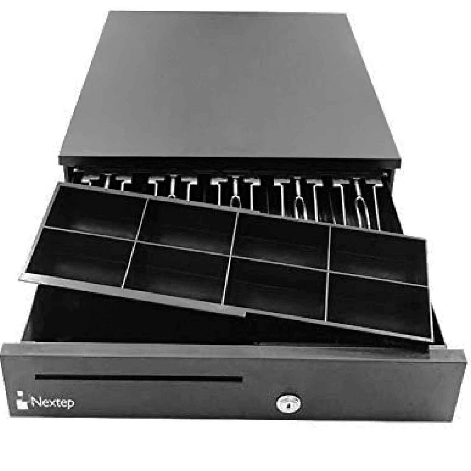 Cajon De Dinero NEXTEP Punto De Venta 5 Billetes 8 Monedas NE-515 