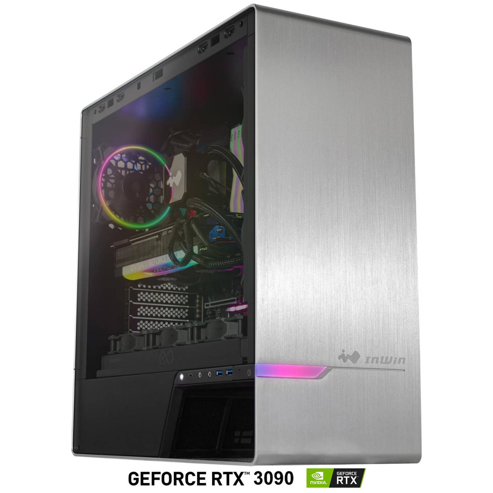 Xtreme PC Gamer Geforce RTX 3090 Ultra Intel Core I9 32GB SSD 2TB Sistema Liquido