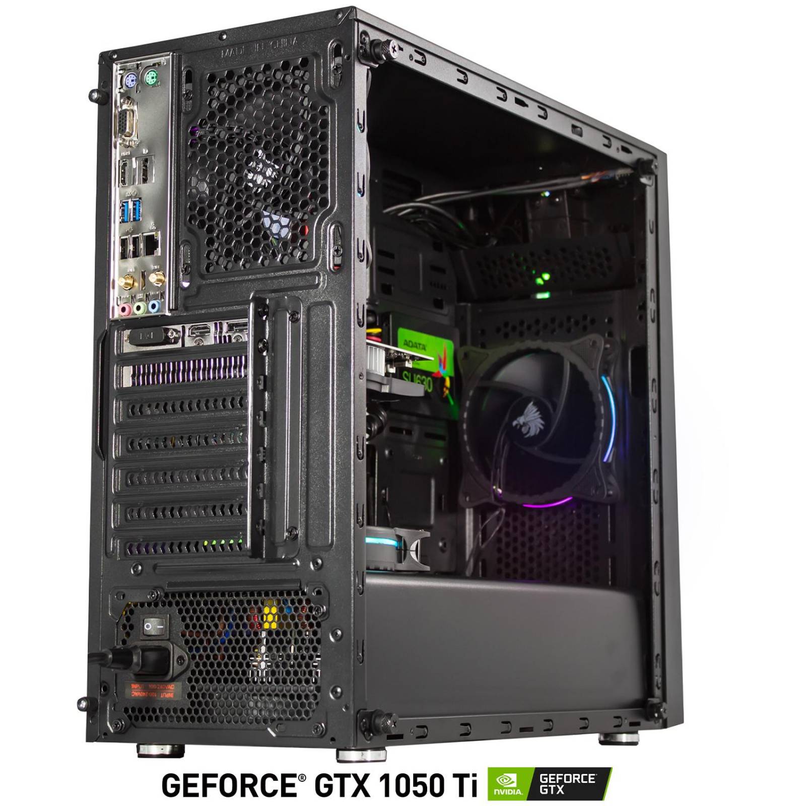 Xtreme PC Gamer Geforce GTX 1050 TI Core I3 16GB SSD 480GB Monitor 144HZ WIFI 