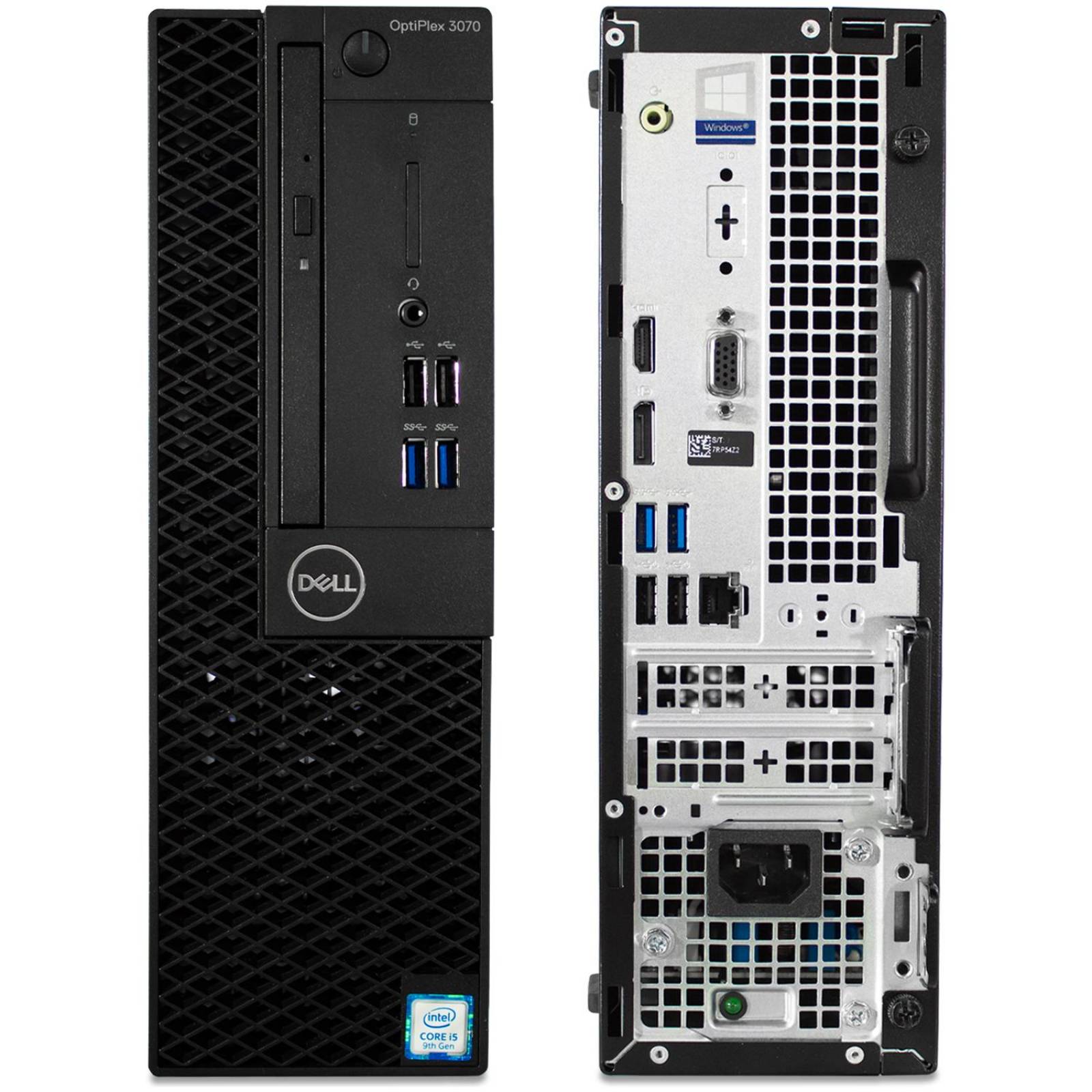 Computadora PC DELL OPTIPLEX 3070 I5 9500 8GB 1TB Monitor 23 WIFI