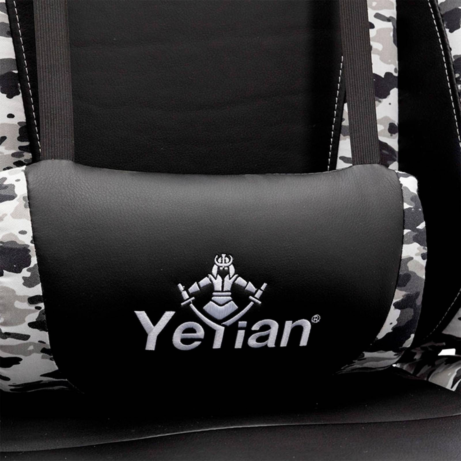 Silla Gamer YEYIAN RYUJI Snow Camo Nylon YFRS-051820 