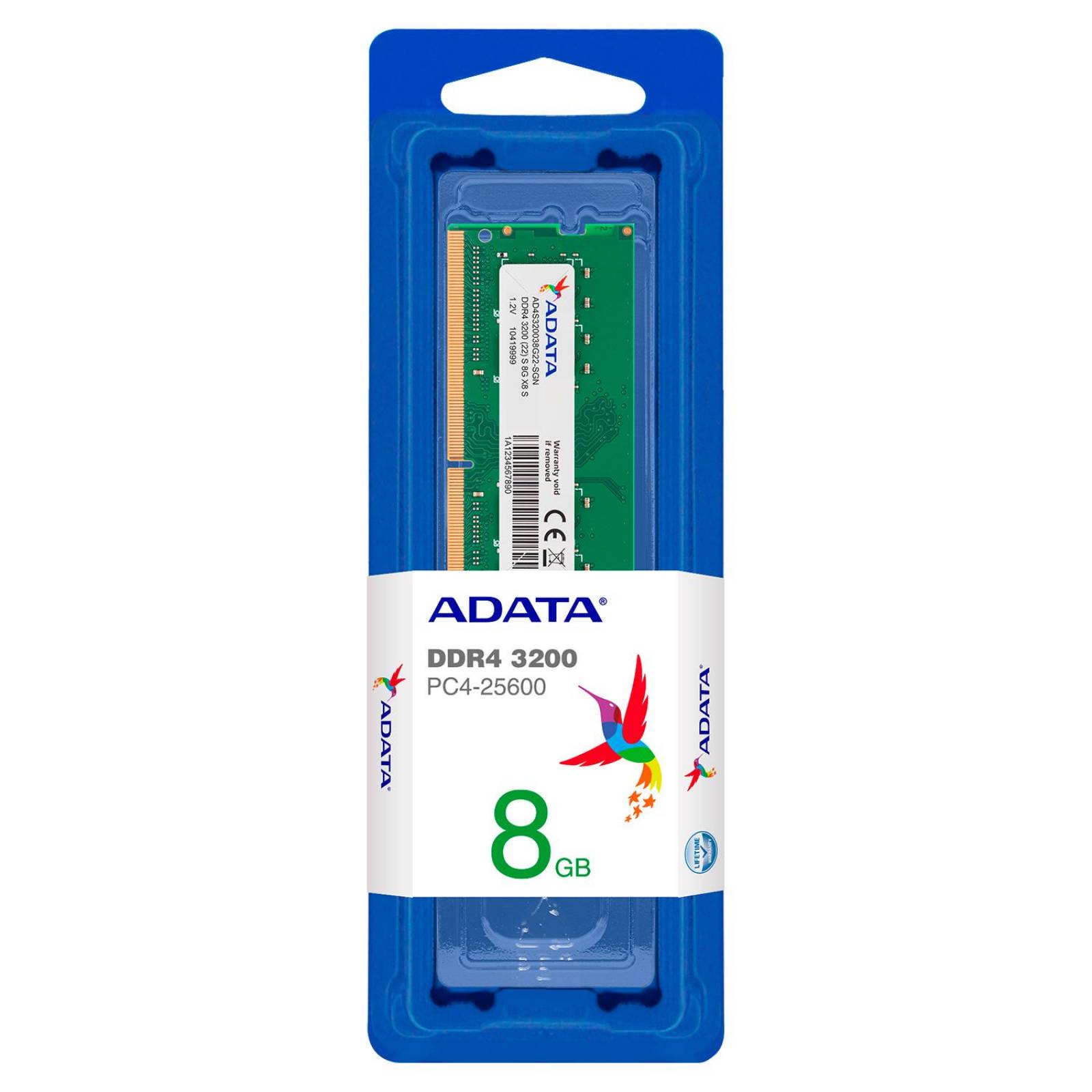 Memoria RAM DDR4 8GB 3200MHz ADATA Premier Laptop AD4S32008G22-SGN