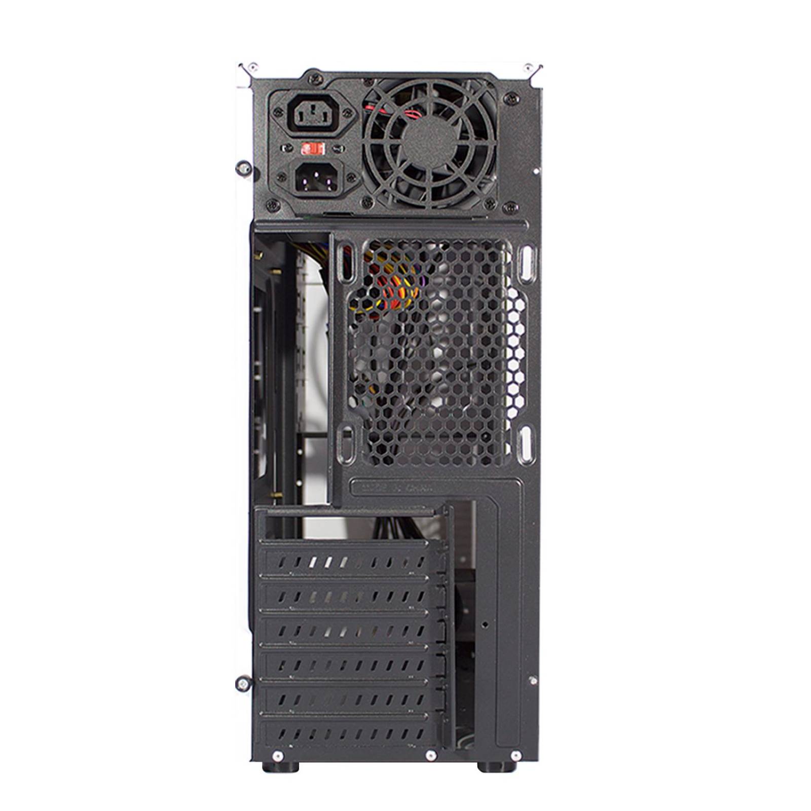 Gabinete EVOTEC EV-1009 ATX 600W USB Blanco