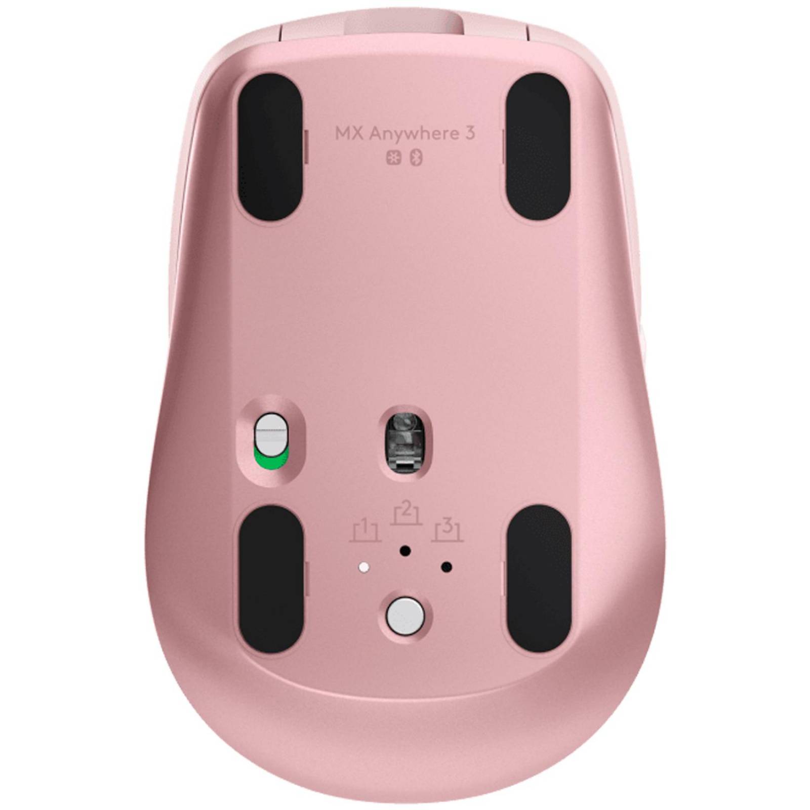 Mouse Inalámbrico LOGITECH MX ANYWHERE 3 1000DPI Rosa 910-005994