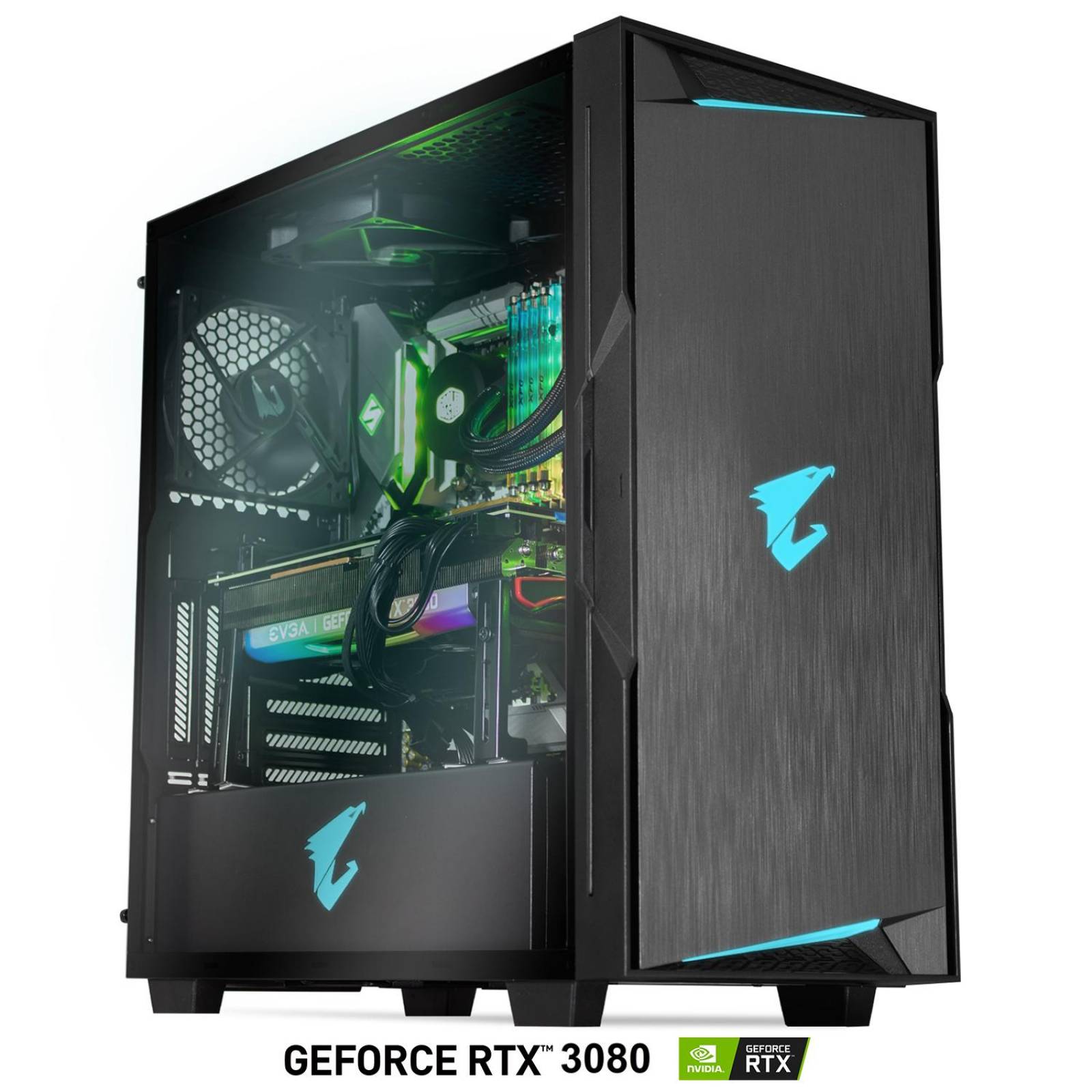 Xtreme PC Gamer Geforce RTX 3080 Ultra Intel Core I9 10850K 32GB SSD 1TB Sistema Liquido 