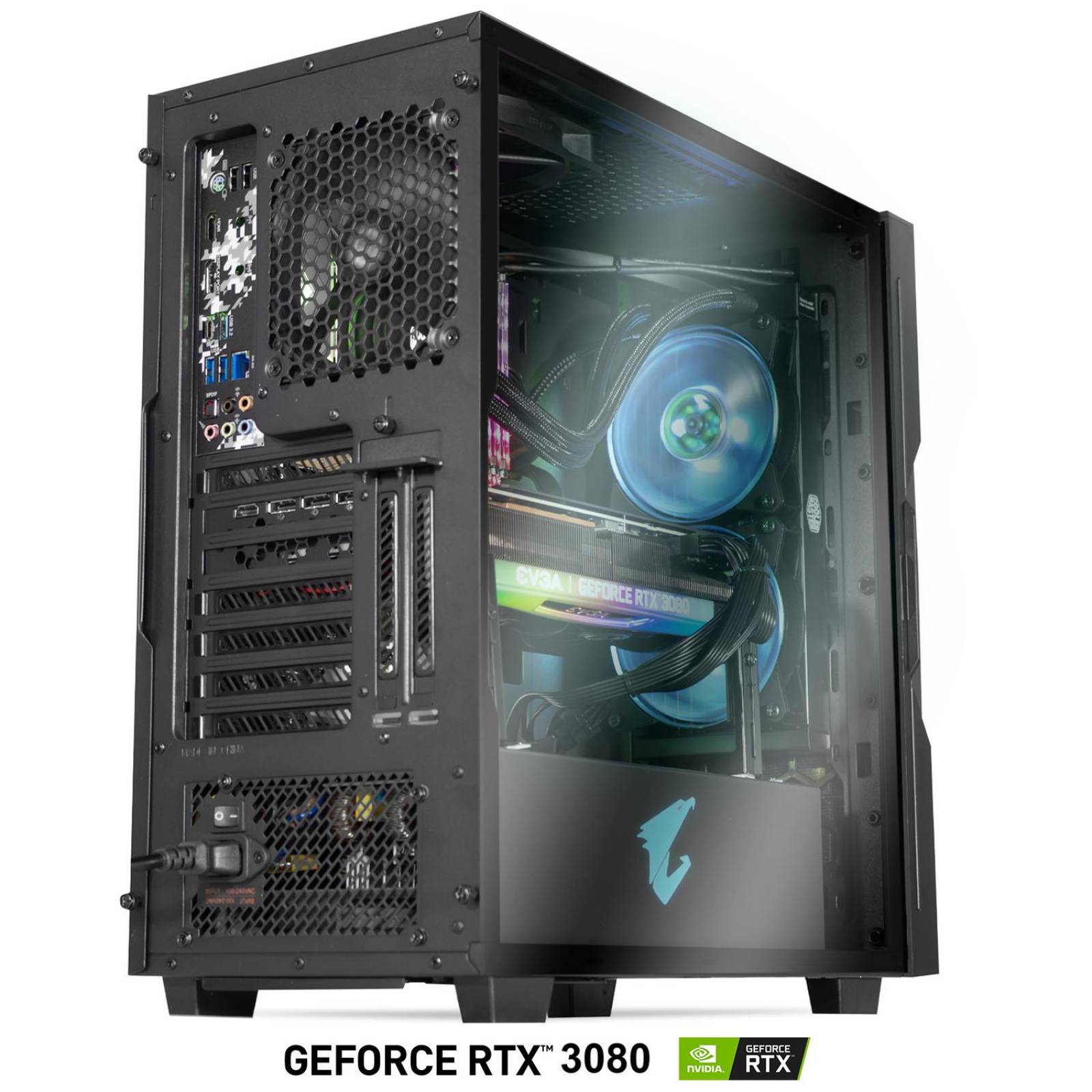 Xtreme PC Gamer Geforce RTX 3080 Ultra Intel Core I9 10850K 32GB SSD 1TB Sistema Liquido 