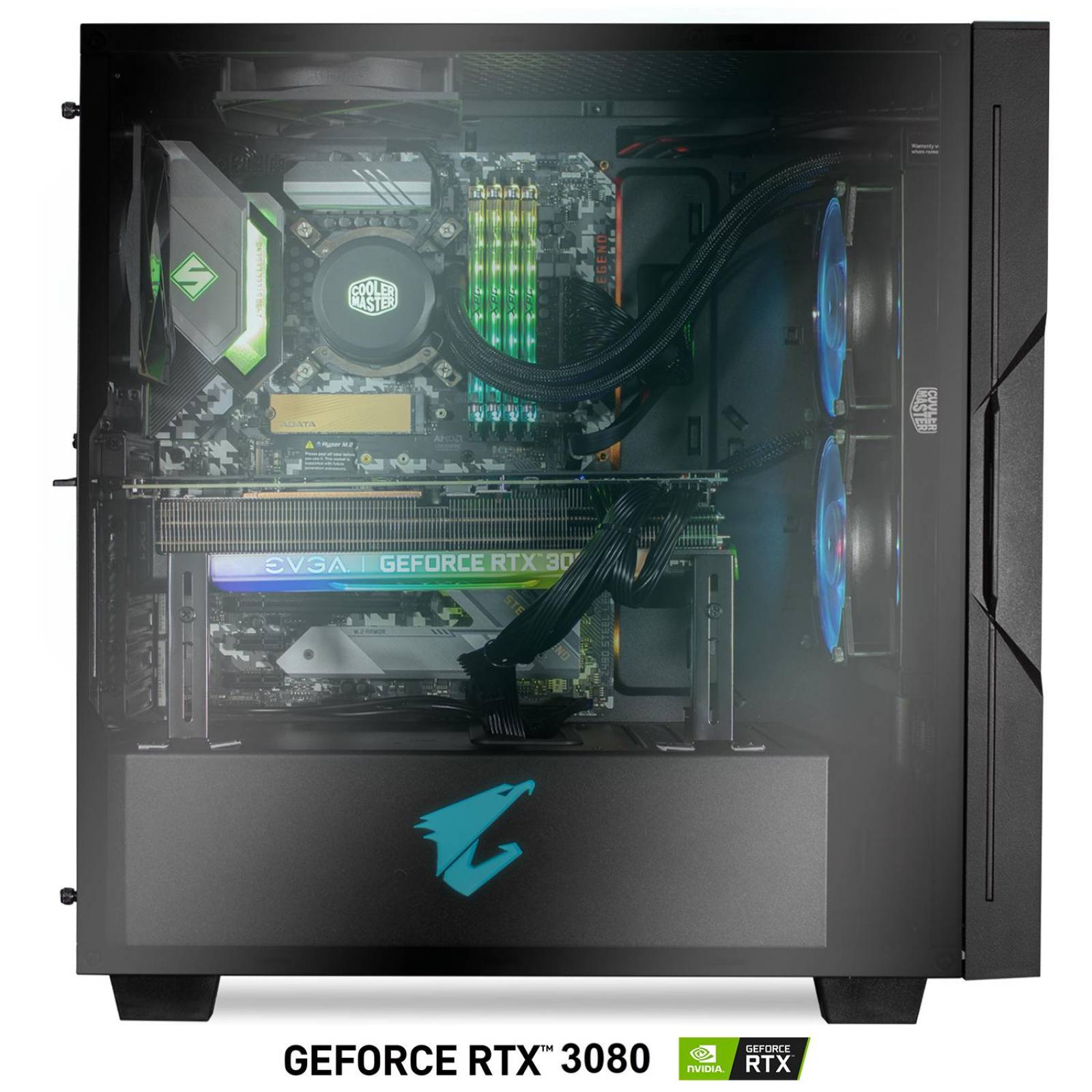 Xtreme PC Gamer Geforce RTX 3080 Ultra Intel Core I9 10850K 32GB SSD 1TB Sistema Liquido 