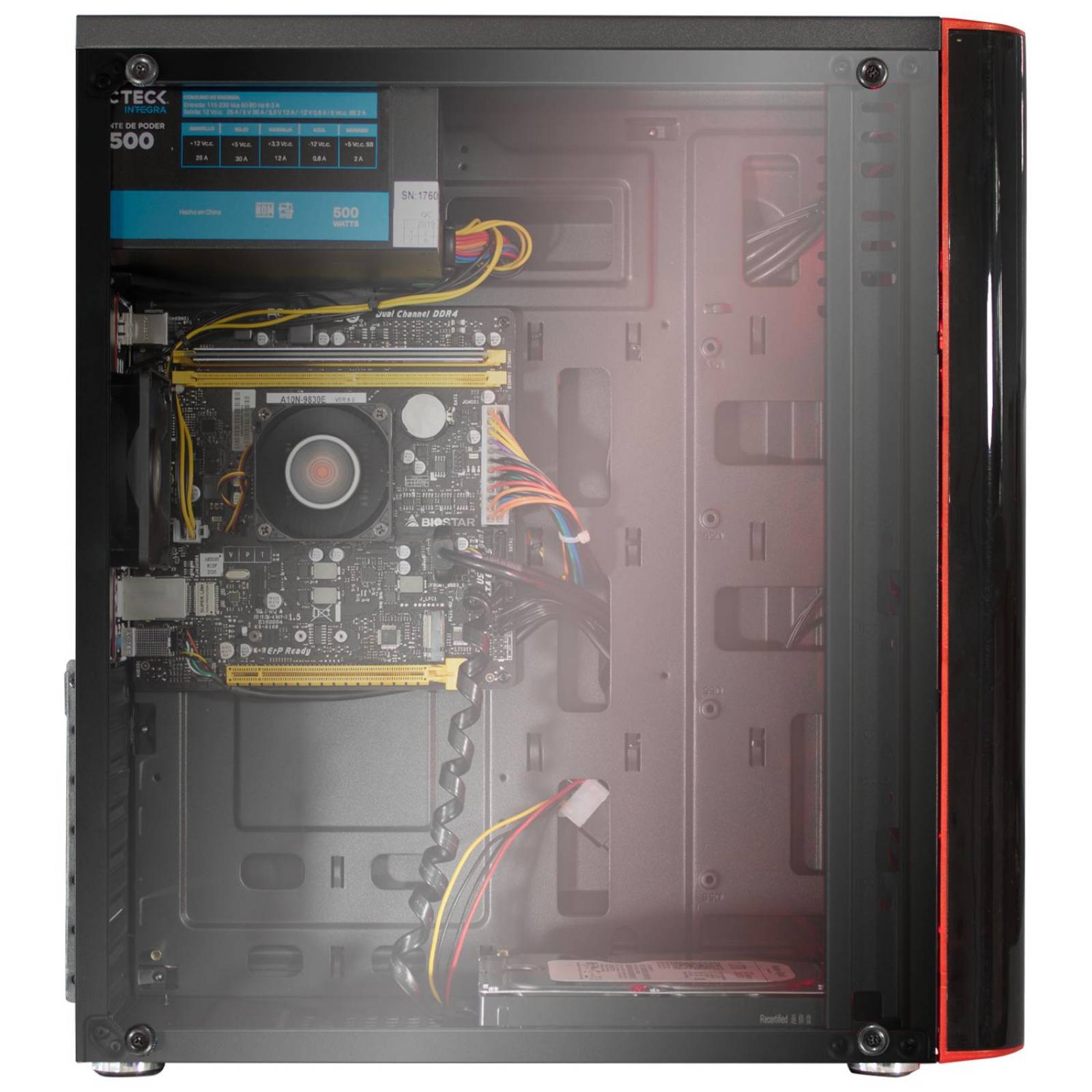 Xtreme PC Gamer AMD Radeon R7 A10 9830 8GB 1TB Monitor WIFI 