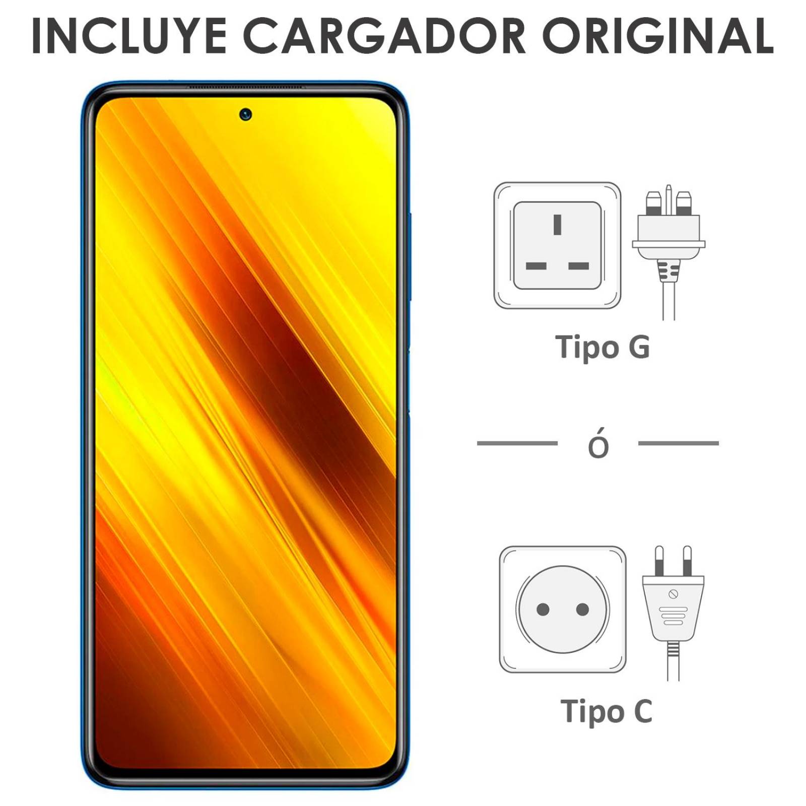 Celular XIAOMI REDMI POCO X3 6GB 128GB 6.67" FHD+ 4 Cámaras 64MP 