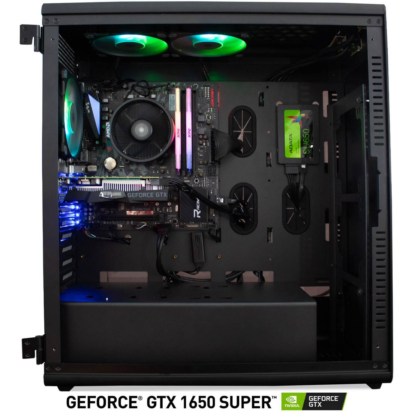 Xtreme PC Gamer Geforce GTX 1650 Super Ryzen 5 3600 16GB SSD 120GB HDD 2TB Monitor 144HZ 