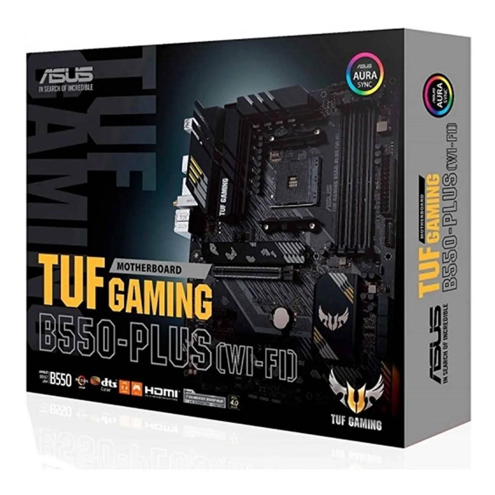 Tarjeta Madre ASUS TUF Gaming B550-Plus WiFi AM4 DDR4 ATX