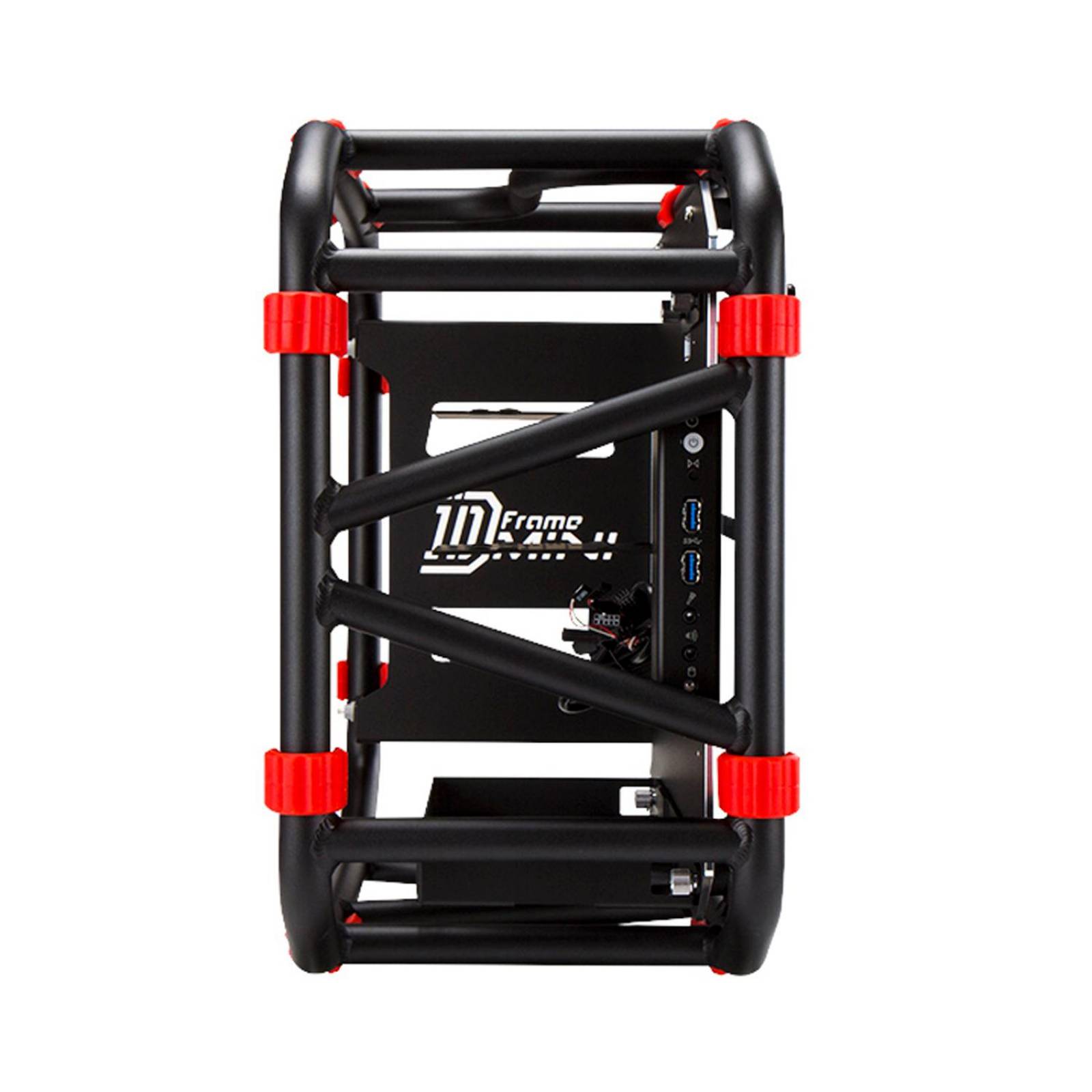 Gabinete Gamer IN WIN D-FRAME MINI BLACK Cristal Templado ITX 