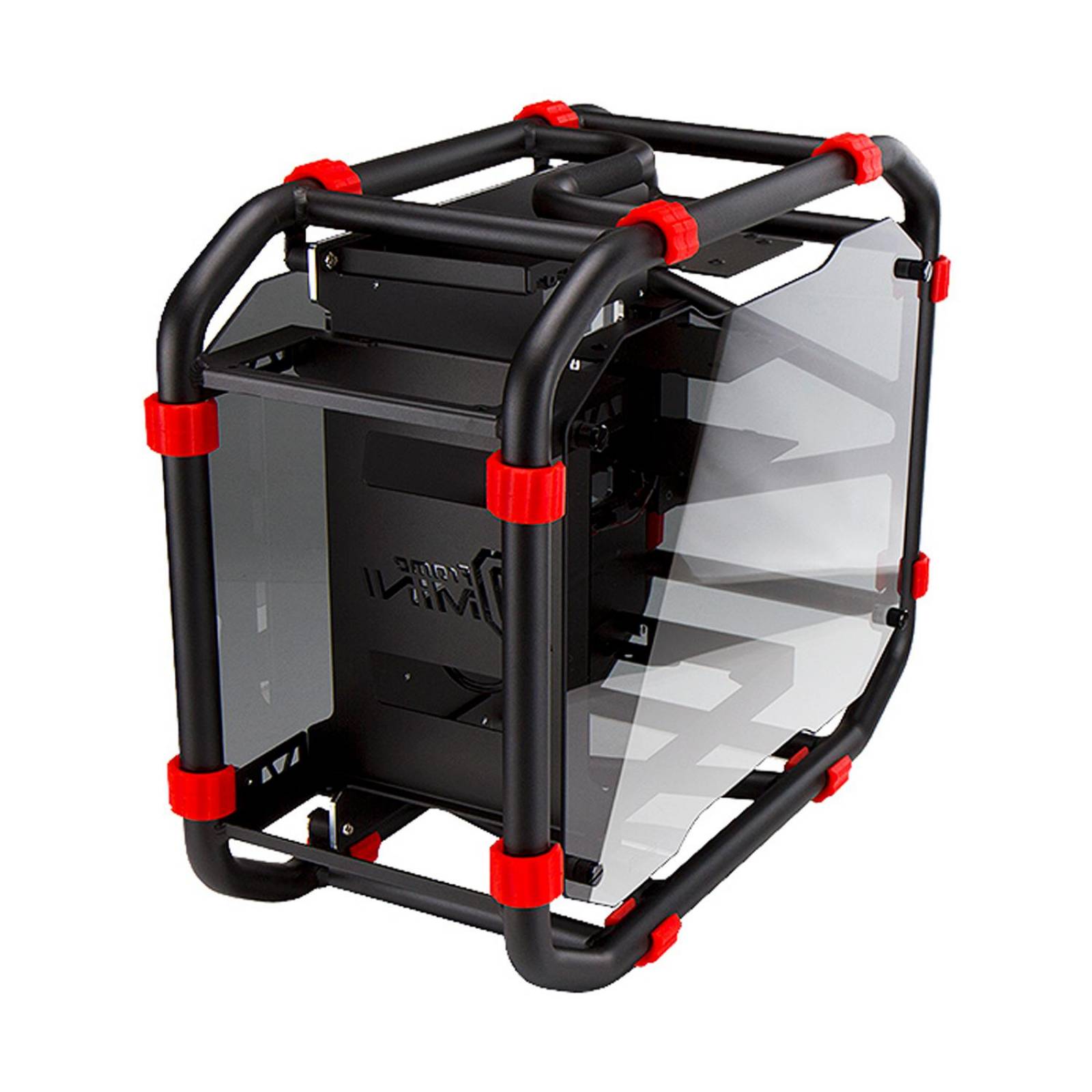 Gabinete Gamer IN WIN D-FRAME MINI BLACK Cristal Templado ITX 