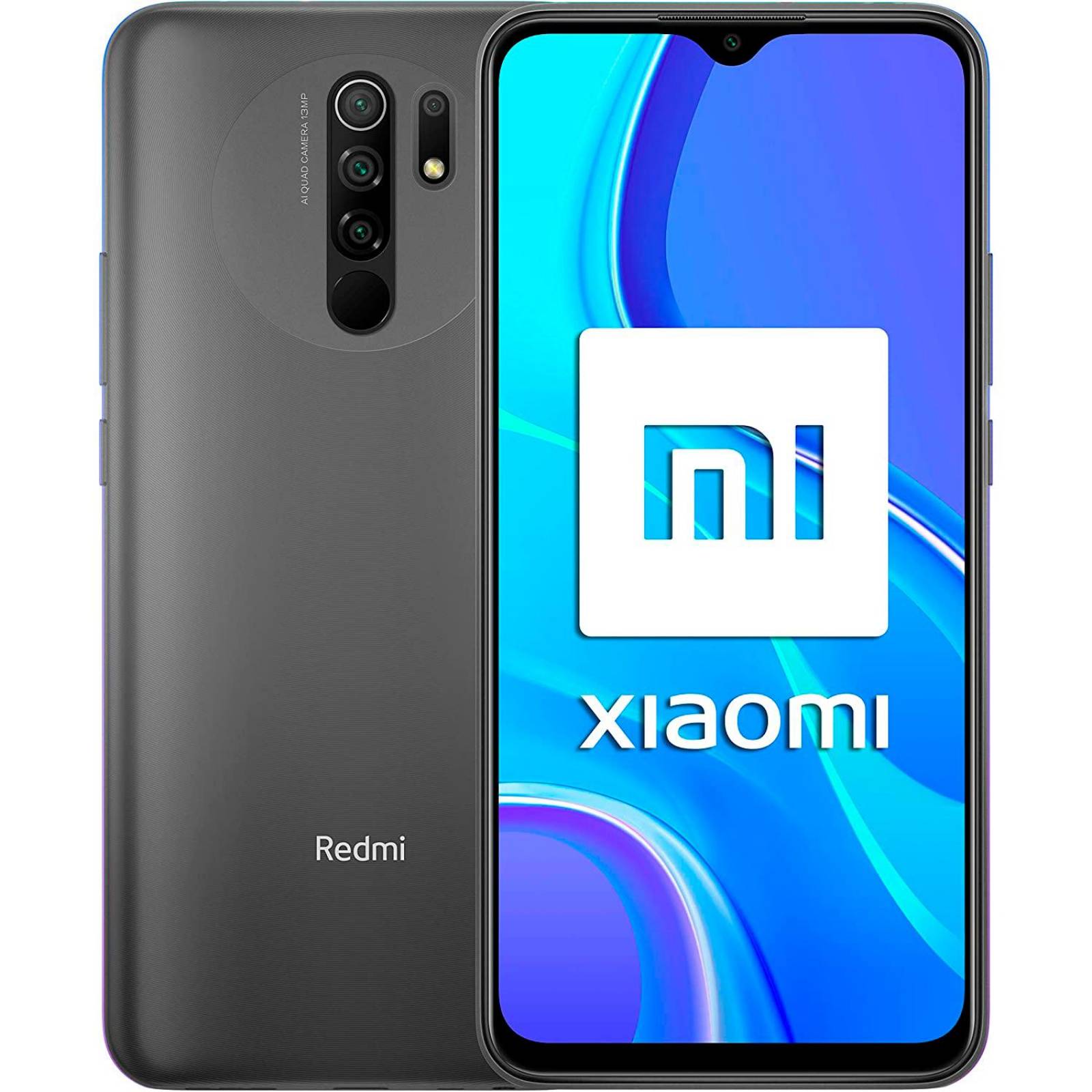 Celular XIAOMI Redmi 9 4GB 64GB 6.53" FHD+ 4 Camaras 13Mpx 