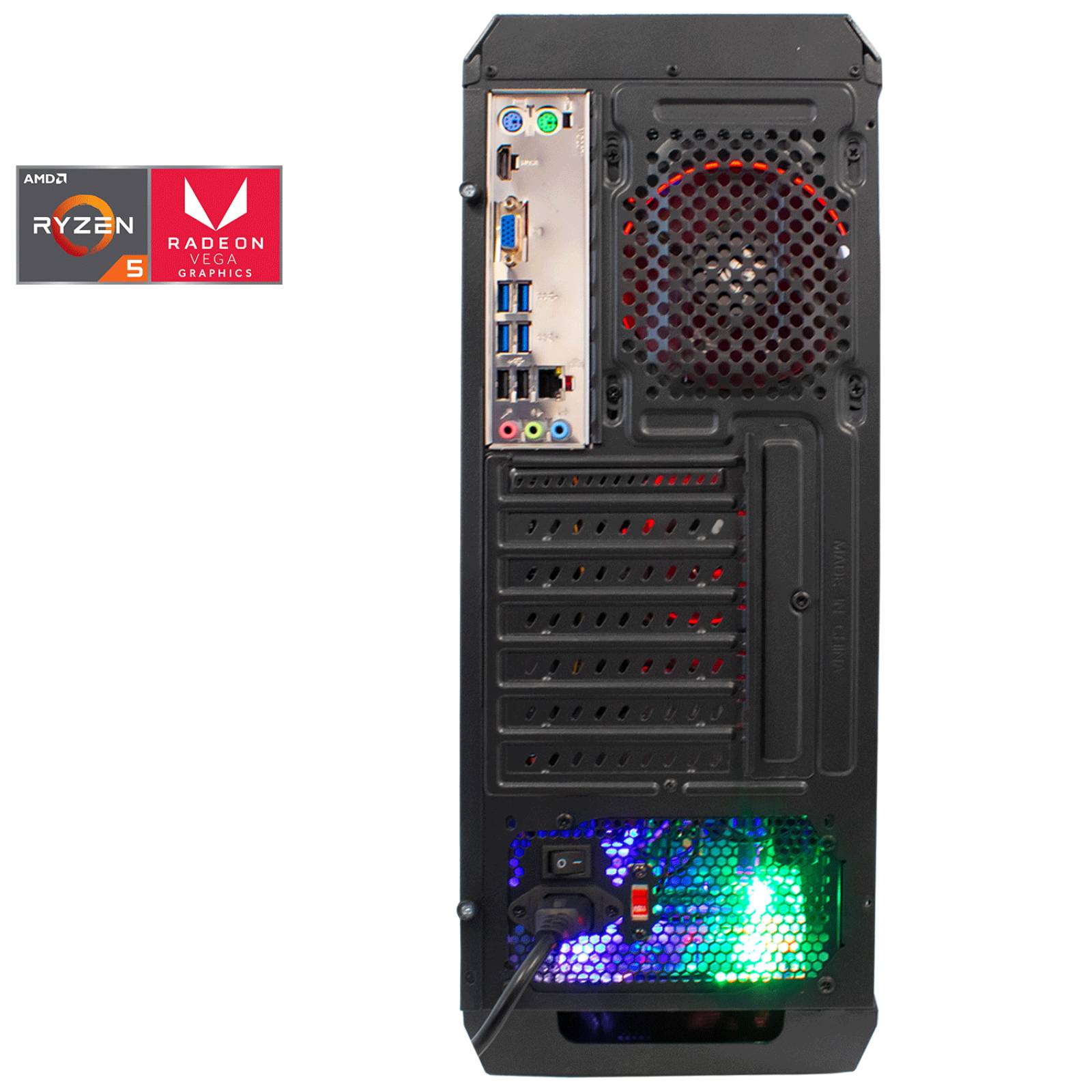 Xtreme PC Gamer AMD Radeon Vega 11 Ryzen 5 3400G 8GB 1TB 
