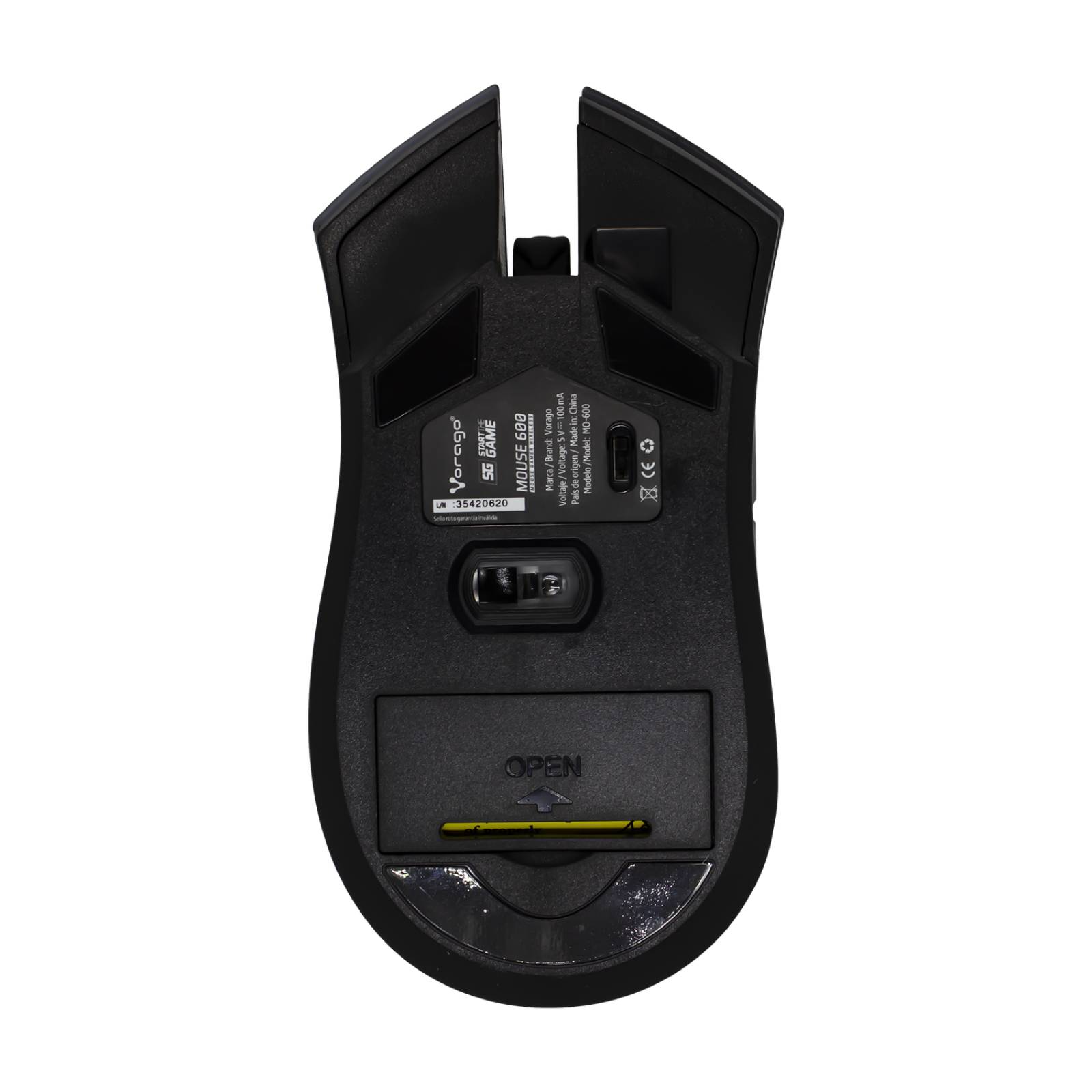 Mouse Gamer inalambrico START THE GAME MO-600 2400DPI 6 botones 