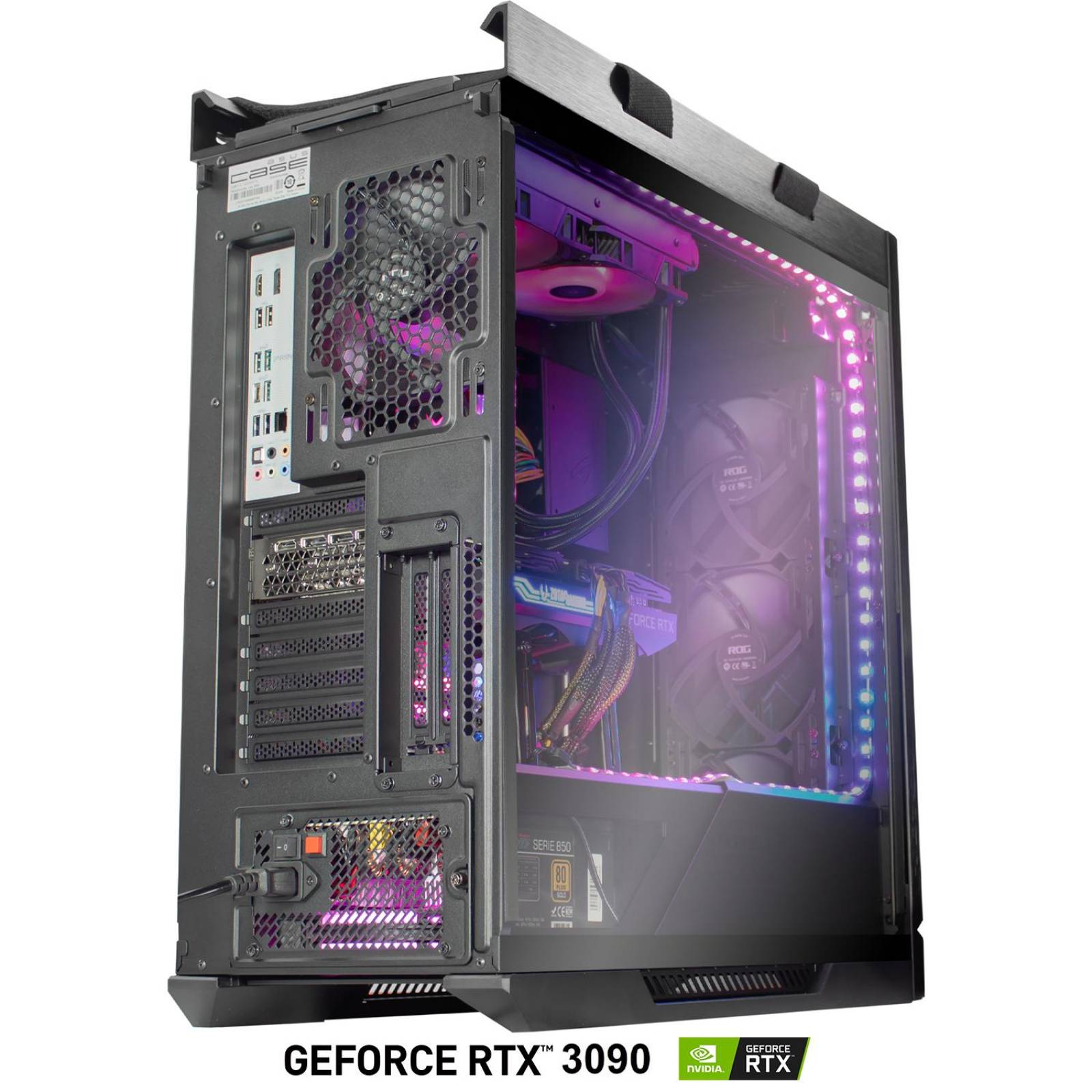 Xtreme PC Gamer PBA ROG Geforce RTX 3090 Intel Core I9 10900KF 32GB SSD 14TB Sistema Liquido 