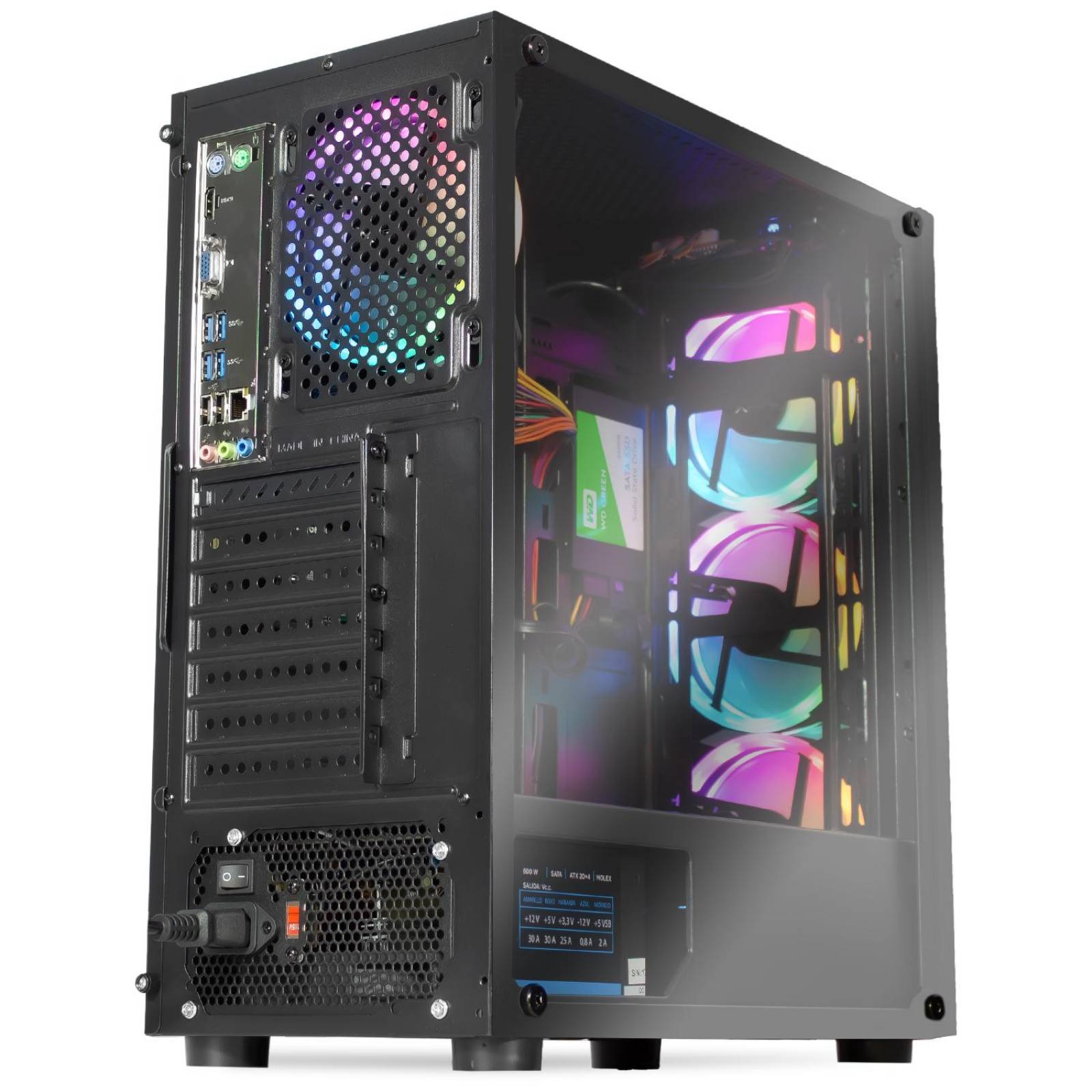 Xtreme PC Gamer AMD Radeon Vega 8 Ryzen 3 16GB SSD 240GB RGB WIFI 