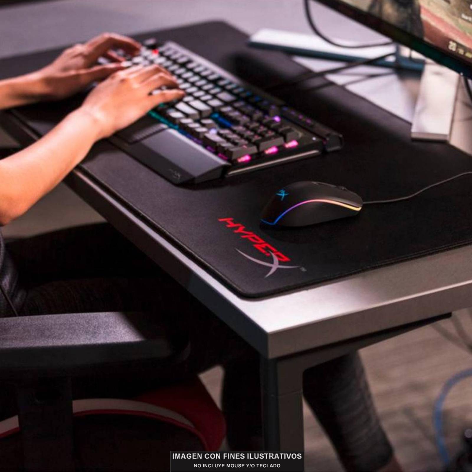 Mouse Pad Gamer HYPERX Fury S Pro Gaming Videojuegos Esports Extra Largo HX-MPFS-XL 